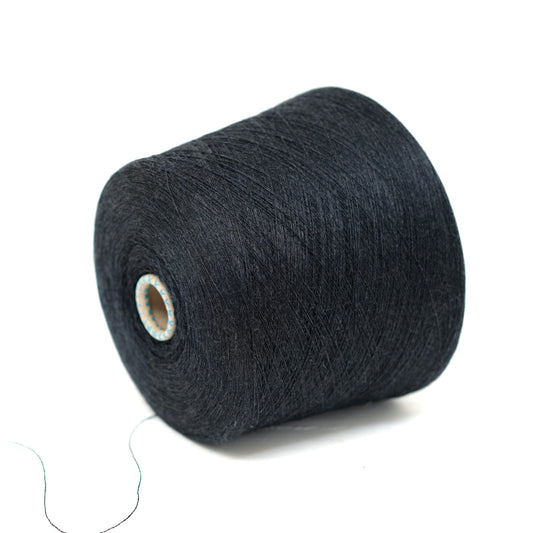 Anthracite - 100% Extra Fine Merino Wool - Ultra Thin Lace - 100g/3.5oz