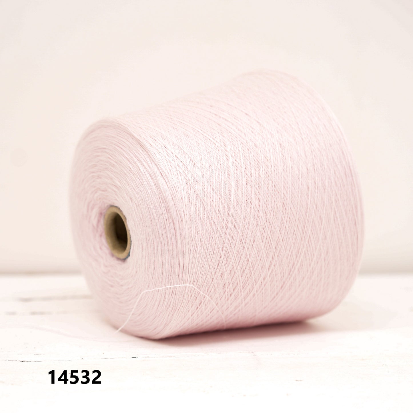 Lightest pink - 100% Extra Fine Merino Wool - Ultra Thin Lace - 100g/3.5oz