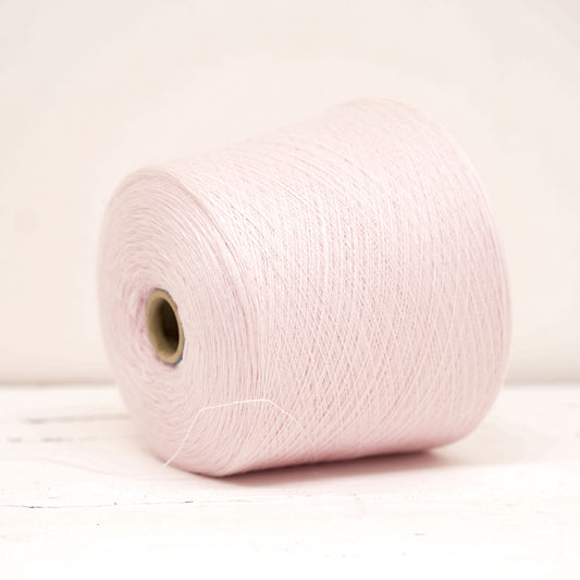 Lightest pink - 100% Extra Fine Merino Wool - Ultra Thin Lace - 100g/3.5oz