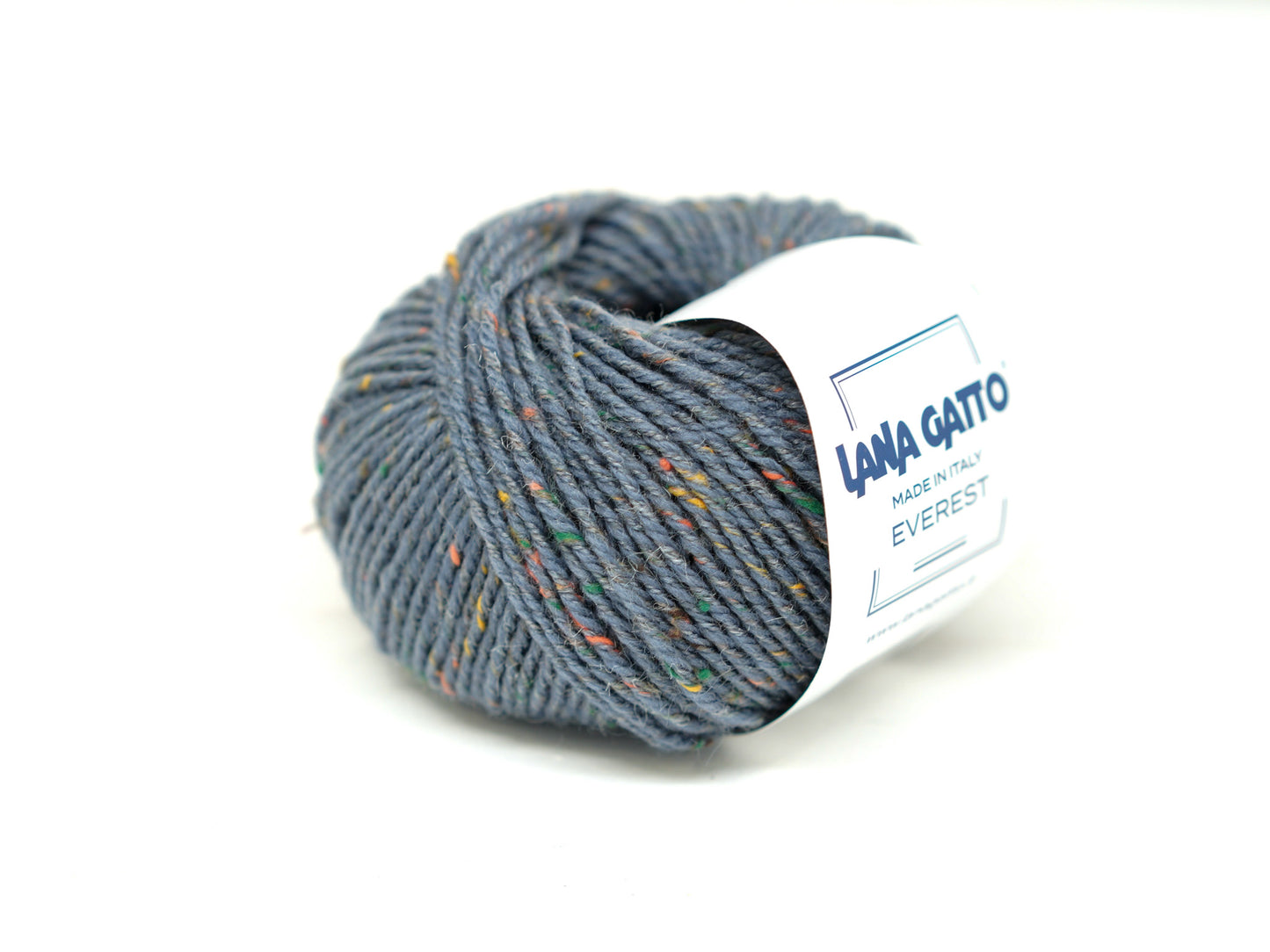 Steel blue tweed - Lana GATTO - Everest - wool yarn