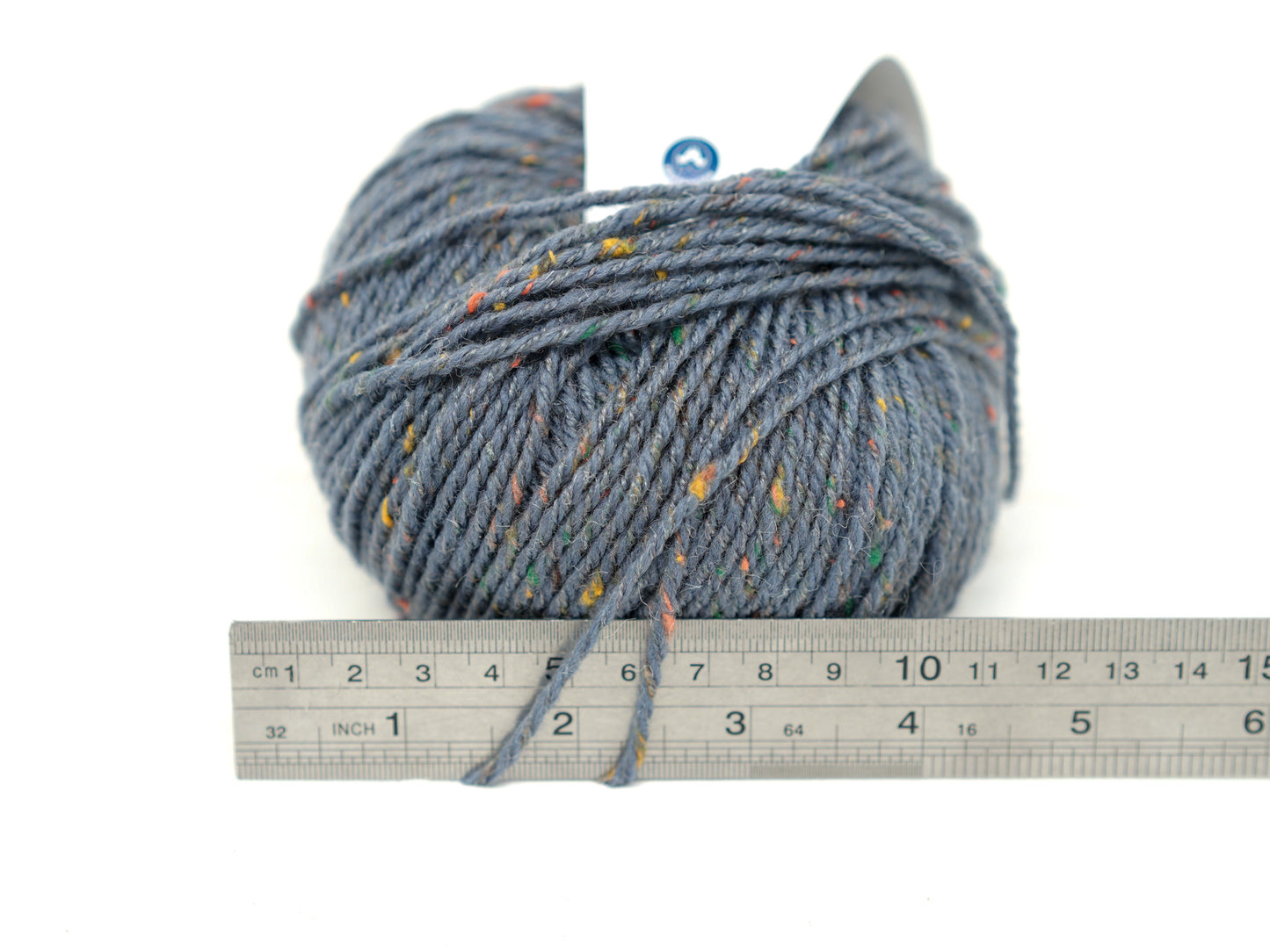 Steel blue tweed - Lana GATTO - Everest - wool yarn