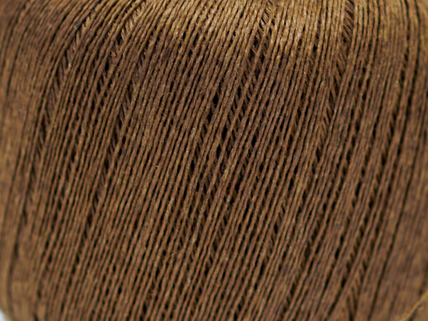 100% linen yarn in Brown color 100g/480 m