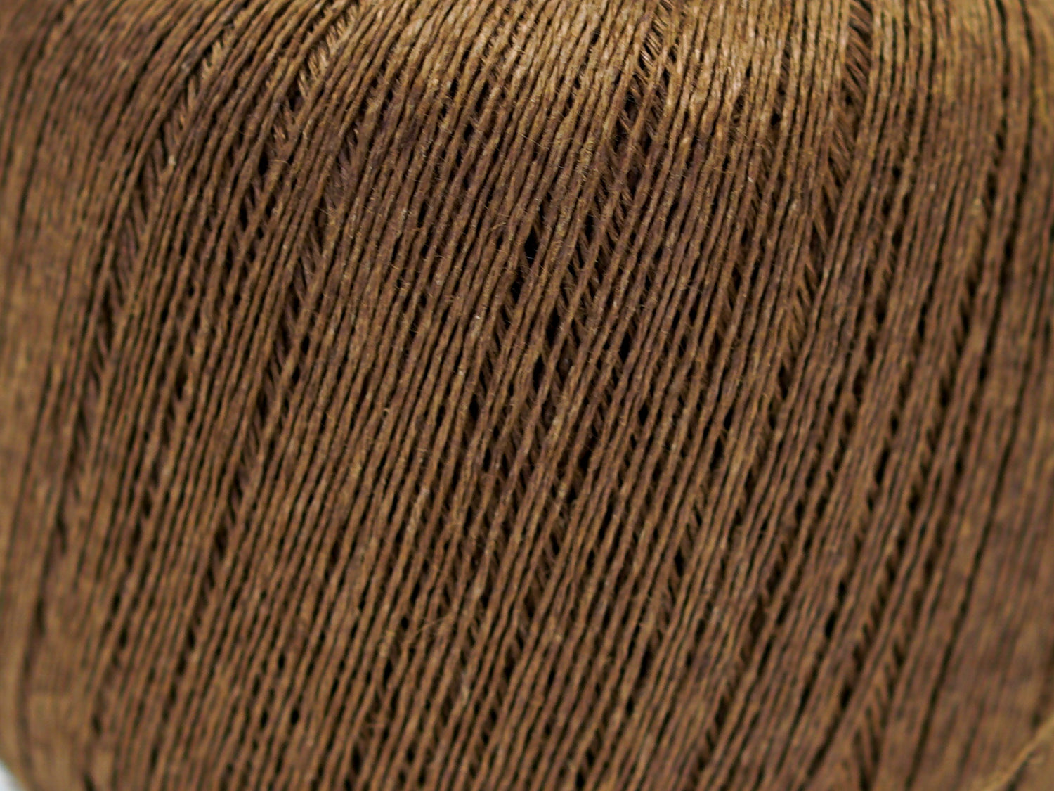 100% linen yarn in Brown color 100g/480 m