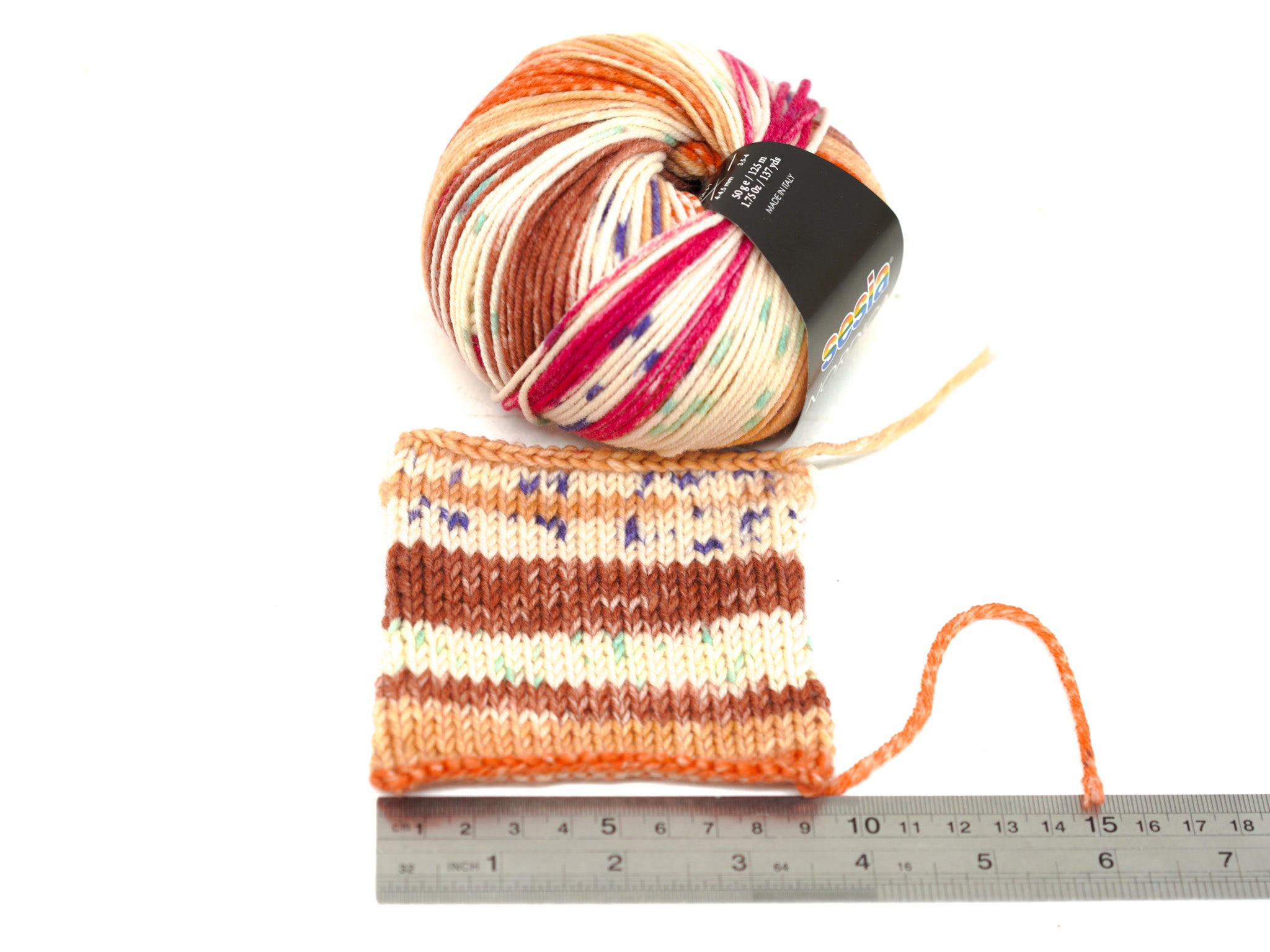 Sesia Nordica print merino virgin wool yarn - 7 colors