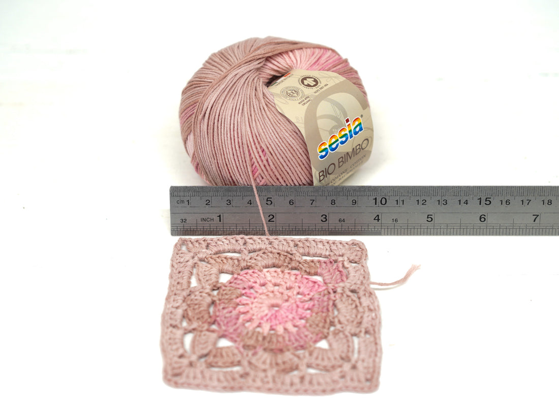 Ash rose SESIA Bio Bimbo - 100% Cotton - 50g / 180m