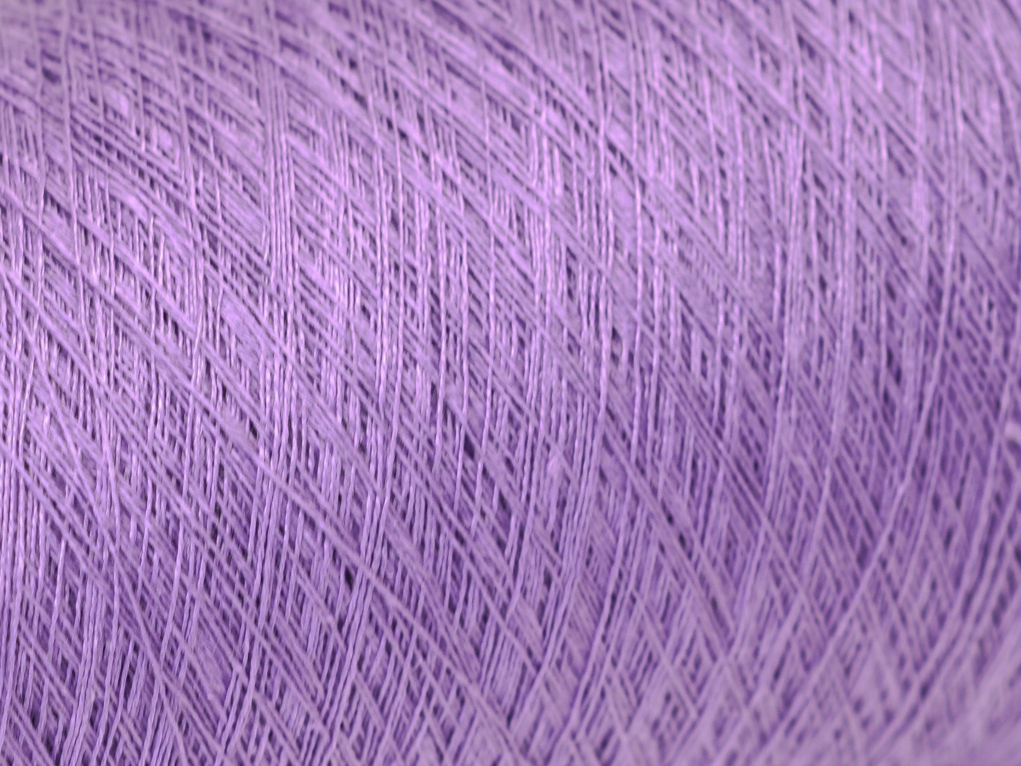 Lilac Linen Yarn: Baltic Flax, Lace Knitting, Crochet (100g/1000m in Cone)
