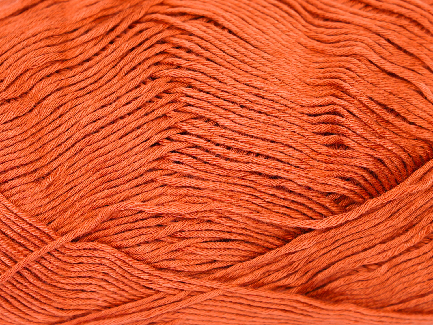 Glossy orange  bamboo yarn