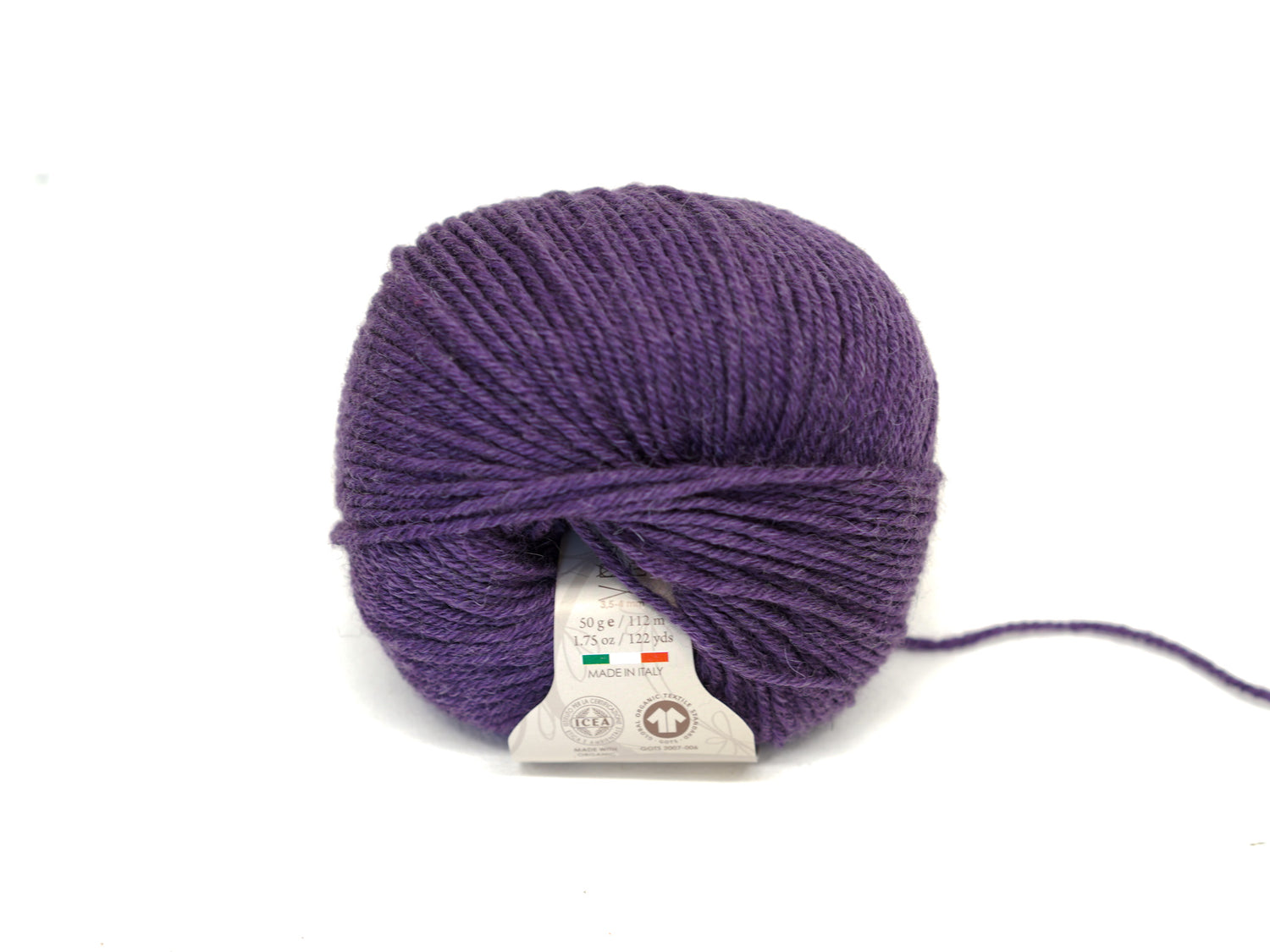 Purple SESIA Origin – 70% Virgin Wool Alpaca blend, 50g / 112m