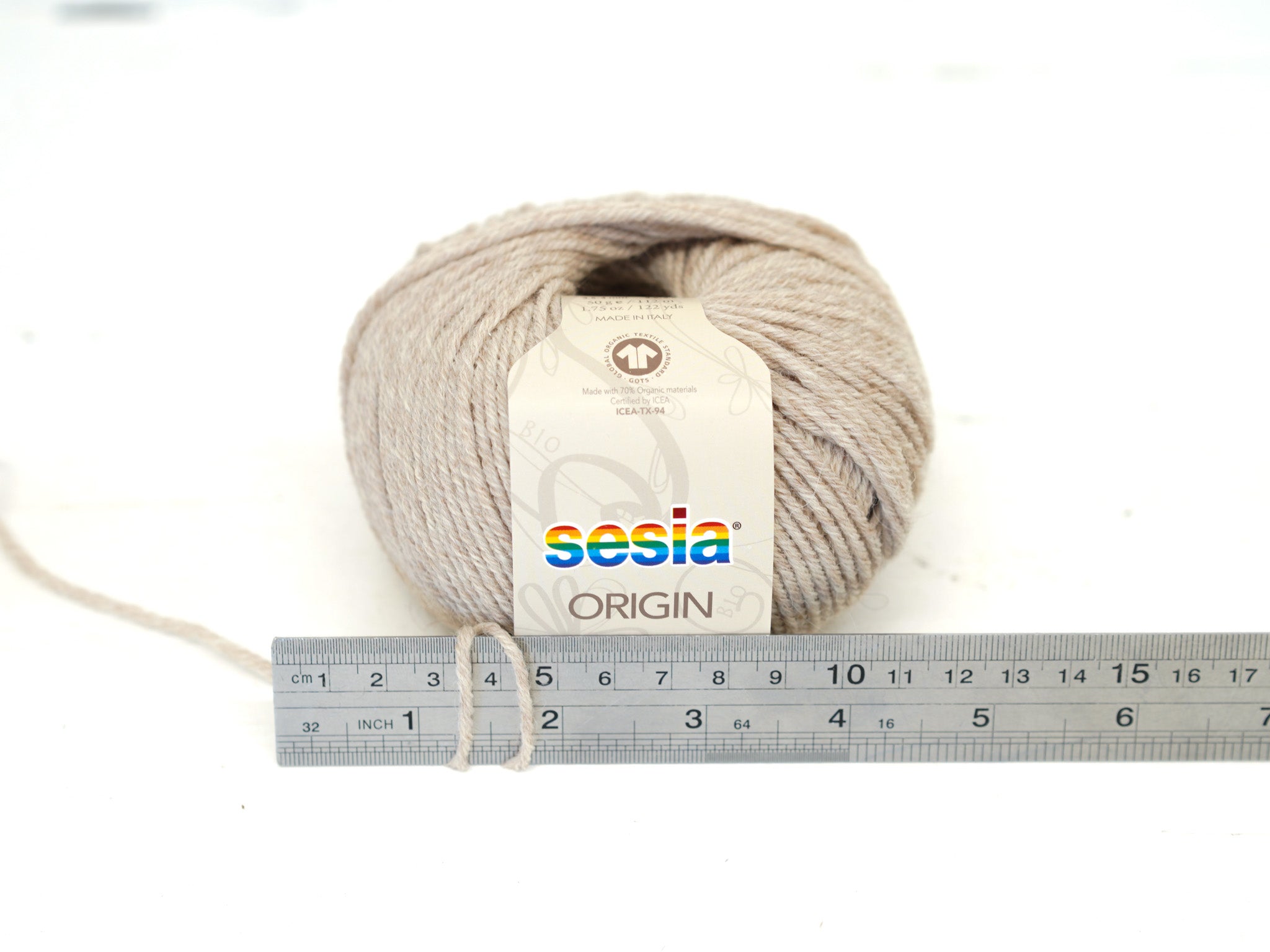 Beige SESIA Origin – 70% Virgin Wool Alpaca blend, 50g / 112m