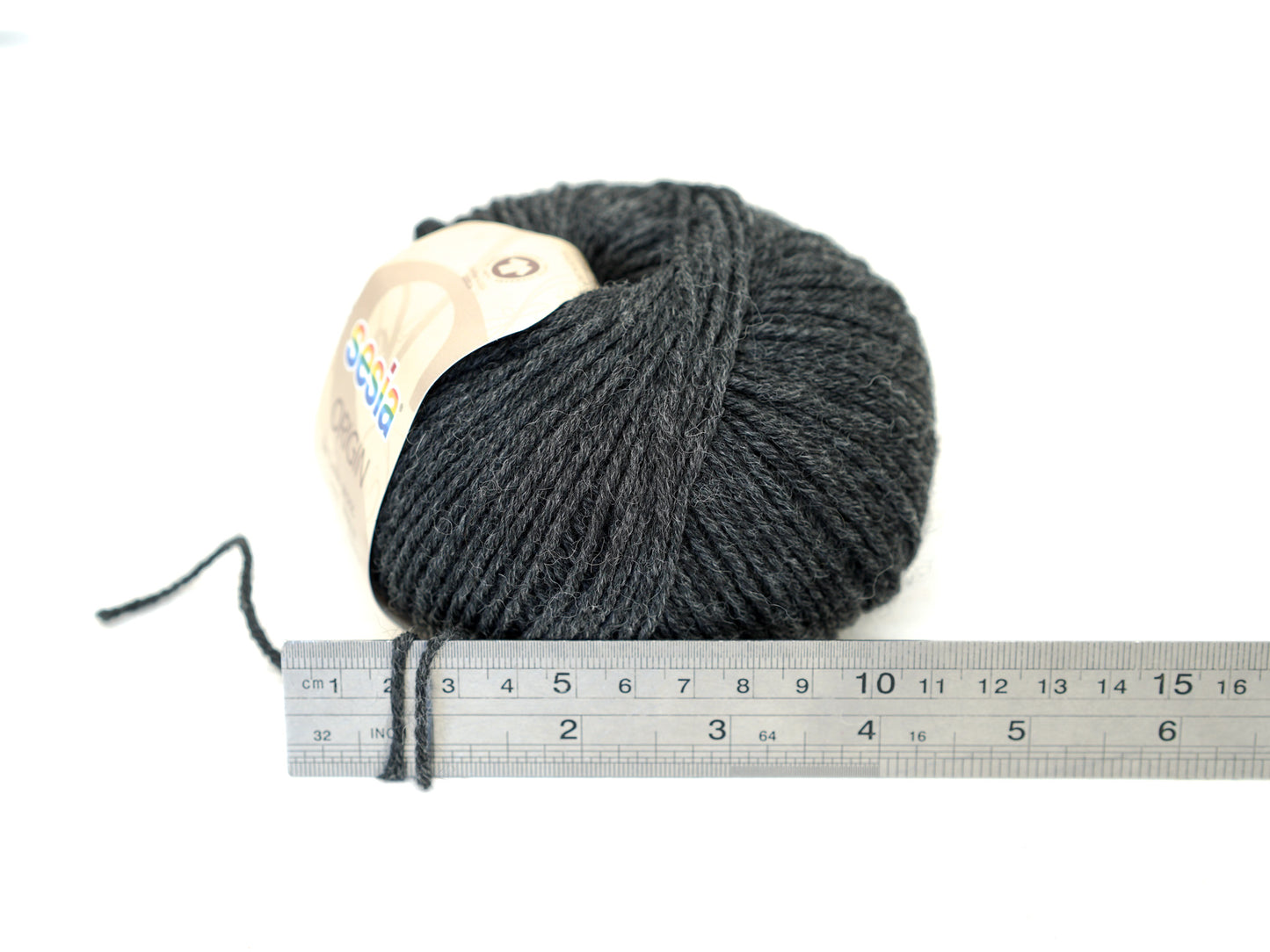Dark Grey SESIA Origin – 70% Virgin Wool Alpaca blend, 50g / 112m