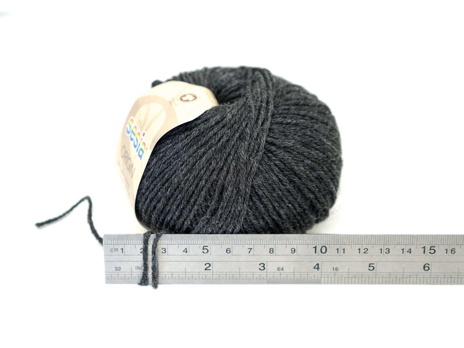 Dark Grey SESIA Origin – 70% Virgin Wool Alpaca blend, 50g / 112m