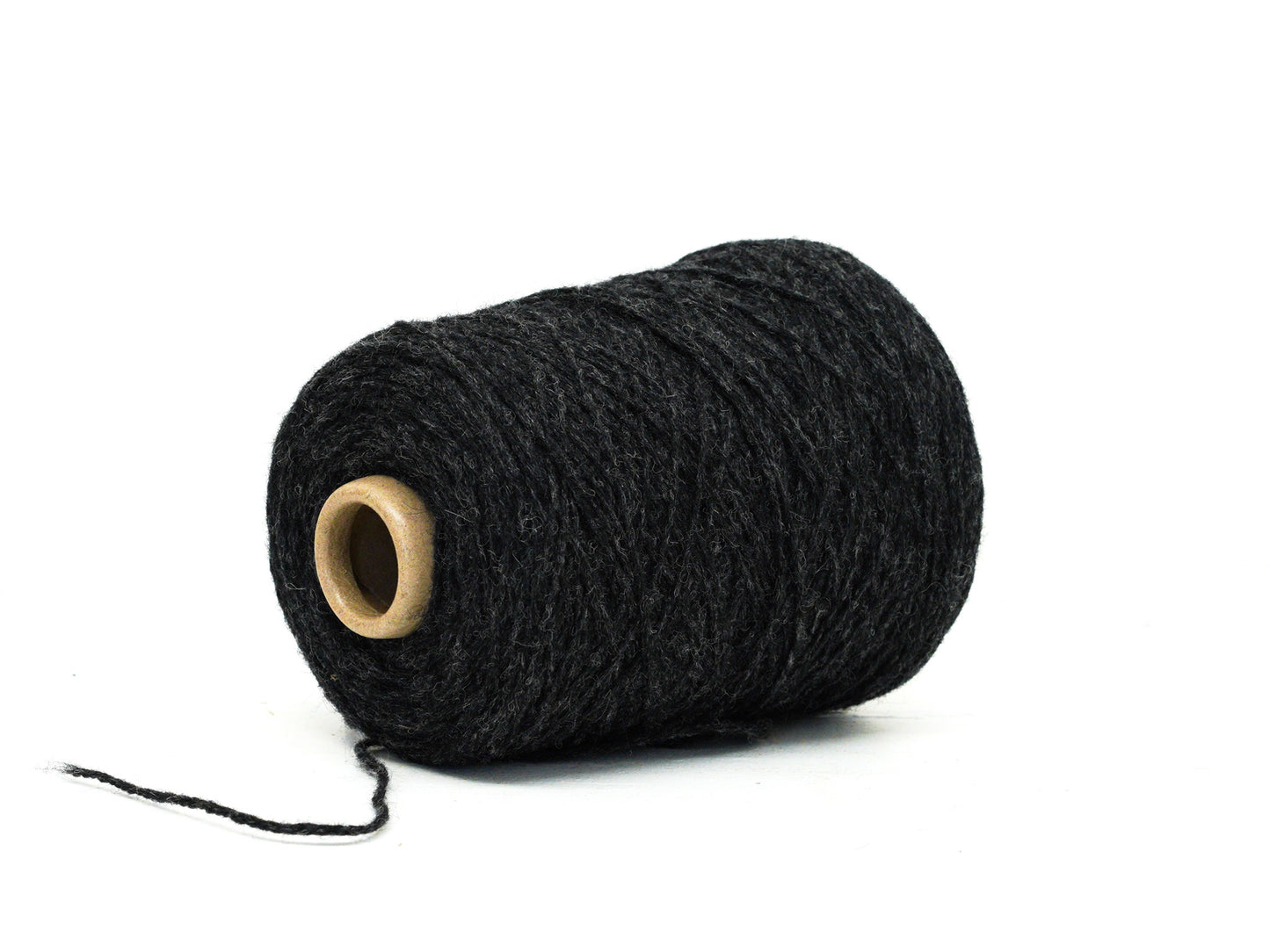 Dark grey yarn for crafts - 209 color