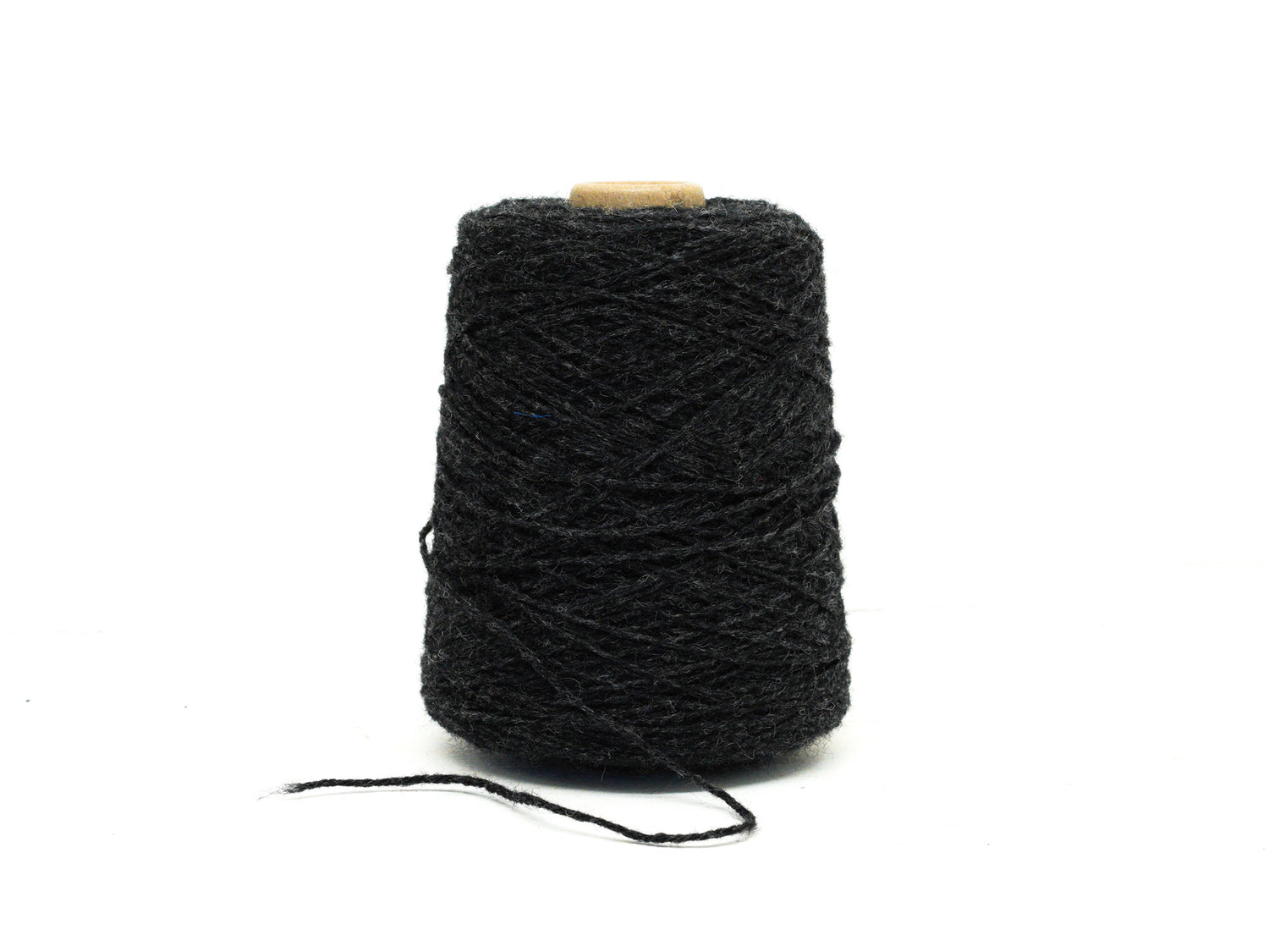 Dark grey yarn for crafts - 209 color