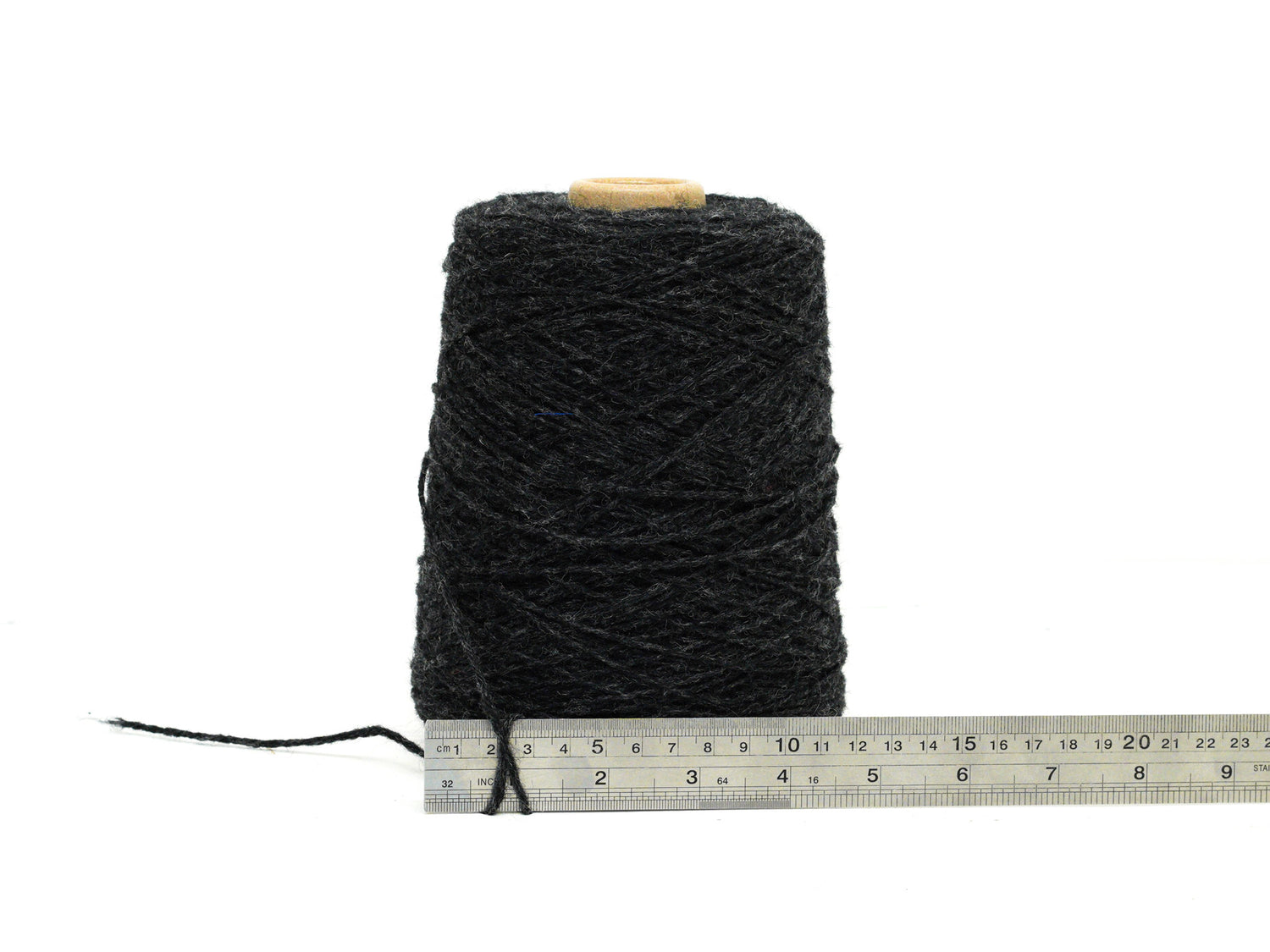 Dark grey yarn for crafts - 209 color