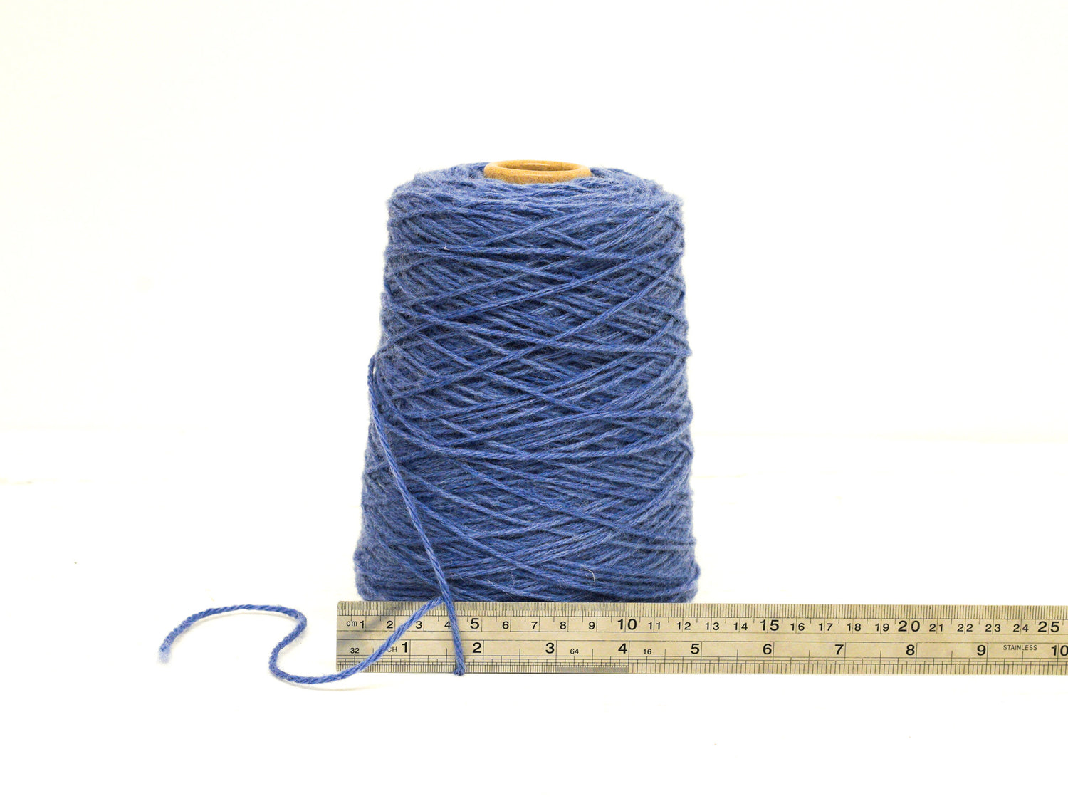 Steel Blue rug wool yarn - 440