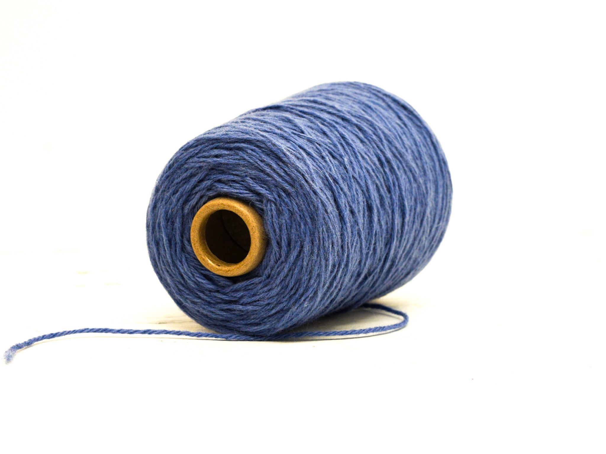 Steel Blue rug wool yarn - 440