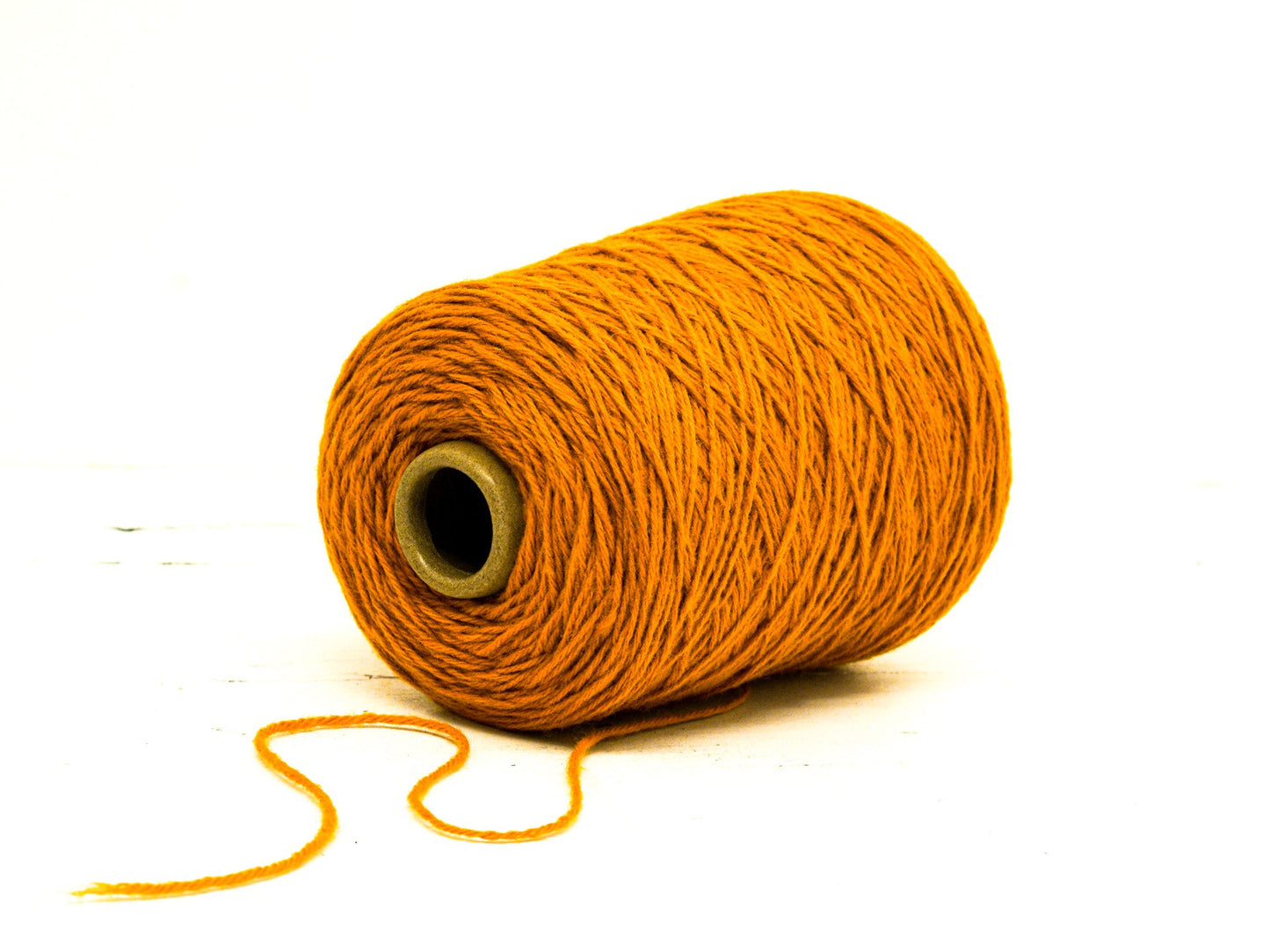 Pumpkin wool yarn for tufting - 290
