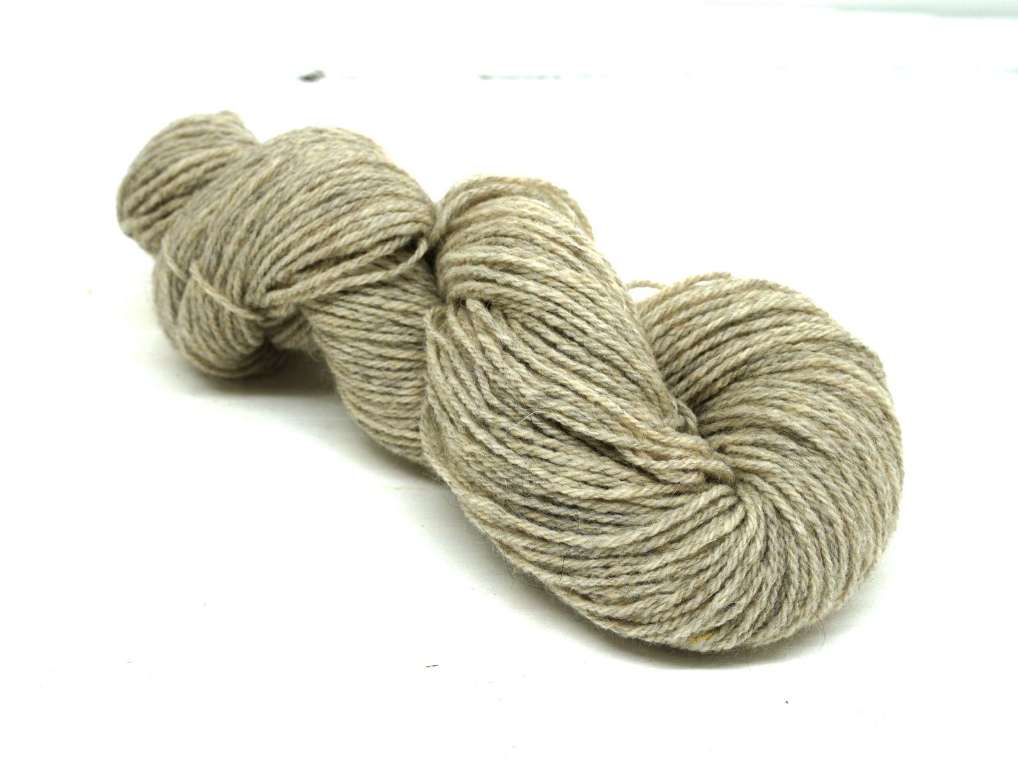 Natural Grey-Brown Dog Wool Blend Yarn – 40% dog wool