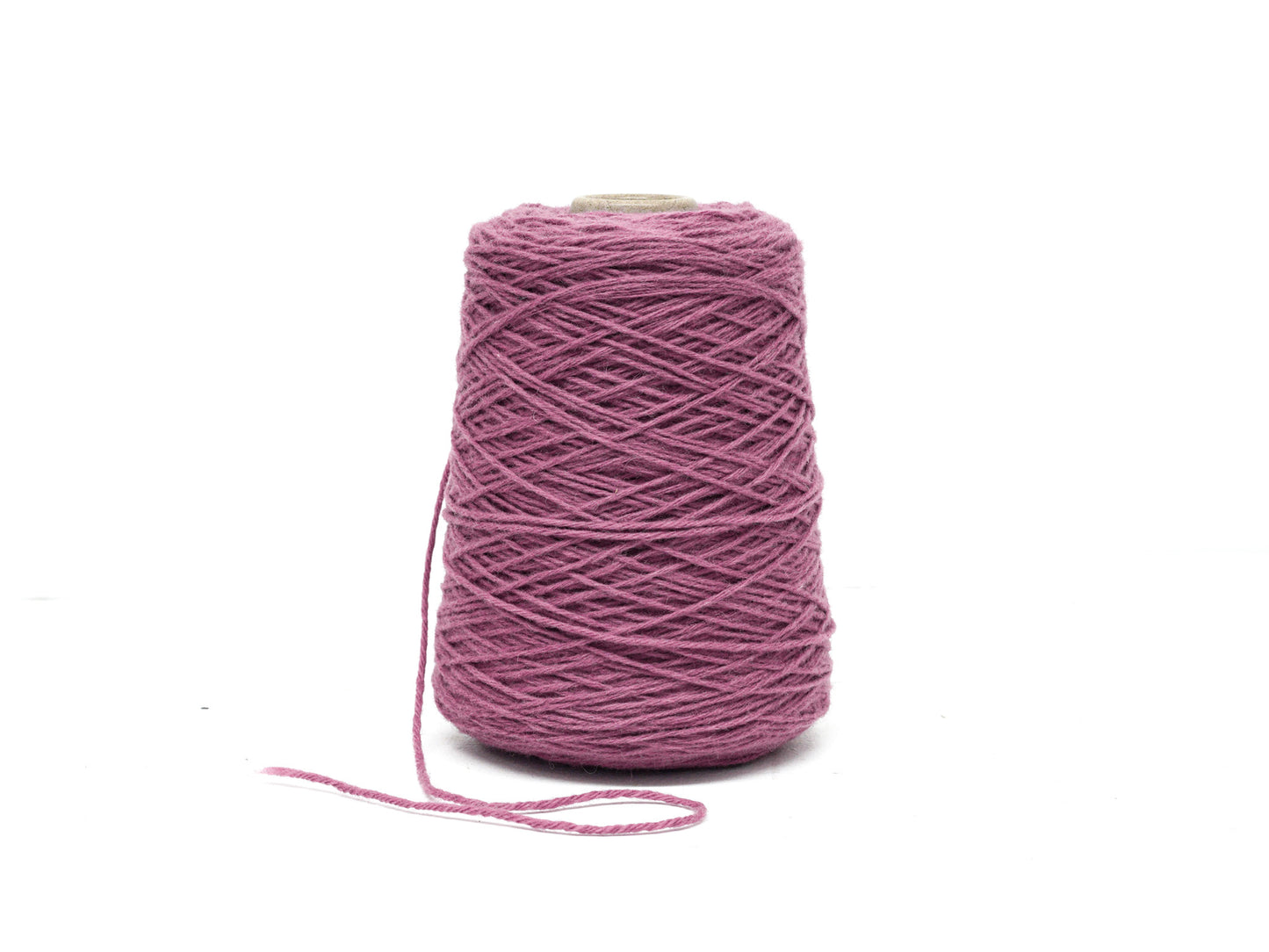 Tea Rose wool yarn in cone - color 530