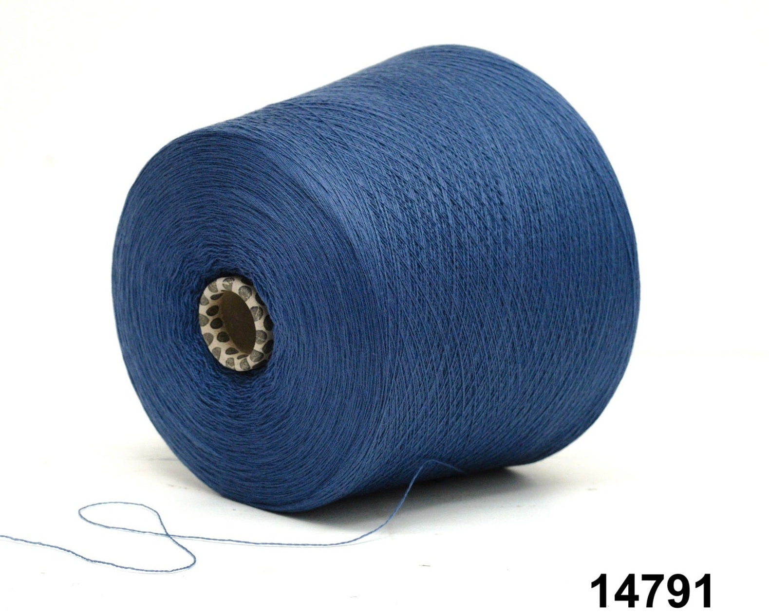 Dusty denim blue 14791 - 100% Extra Fine Merino Wool - Ultra Thin Lace - 100g/3.5oz
