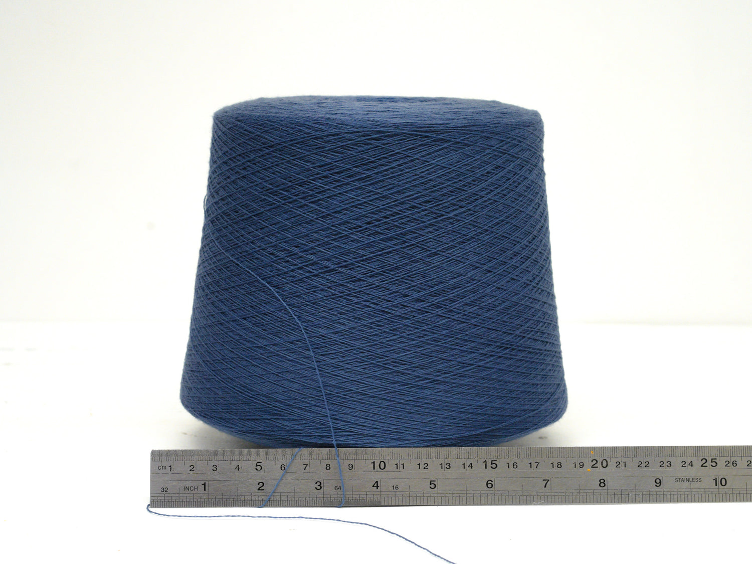 Dusty denim blue 14791 - 100% Extra Fine Merino Wool - Ultra Thin Lace - 100g/3.5oz