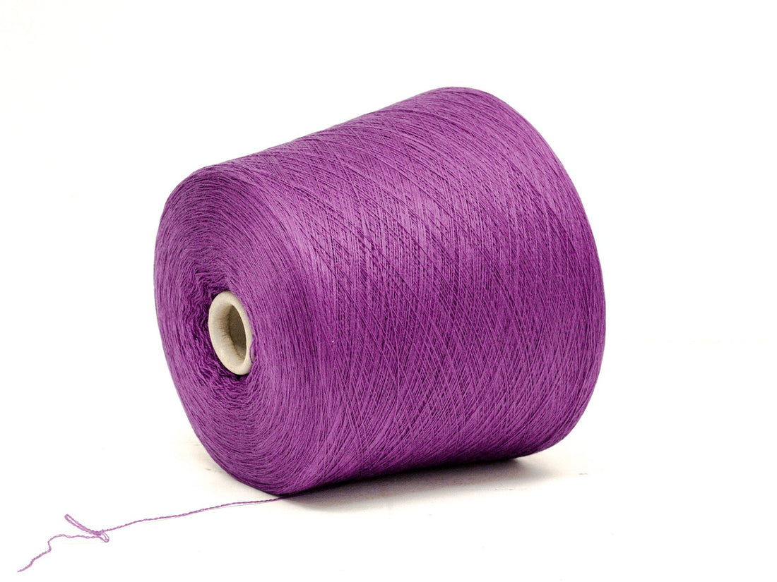 Rich Lilac 19066 - 100% Extra Fine Merino Wool - Ultra Thin Lace - 100g/3.5oz