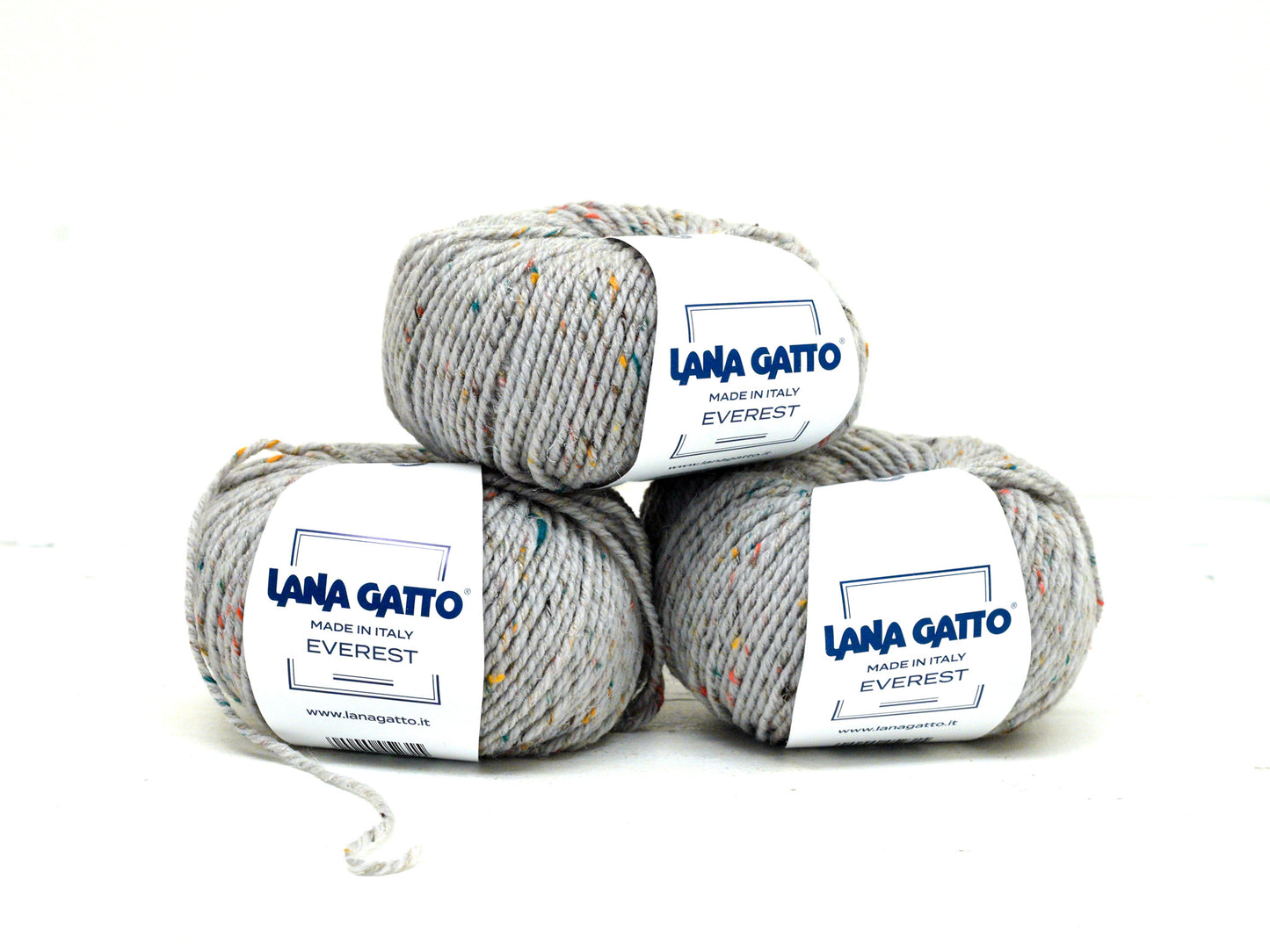 Grey tweed - Lana GATTO - Everest - wool yarn