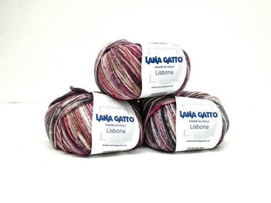 Lana Gatto Lisbona – Limited Merino & Cotton Blend - 31062 Femine pink