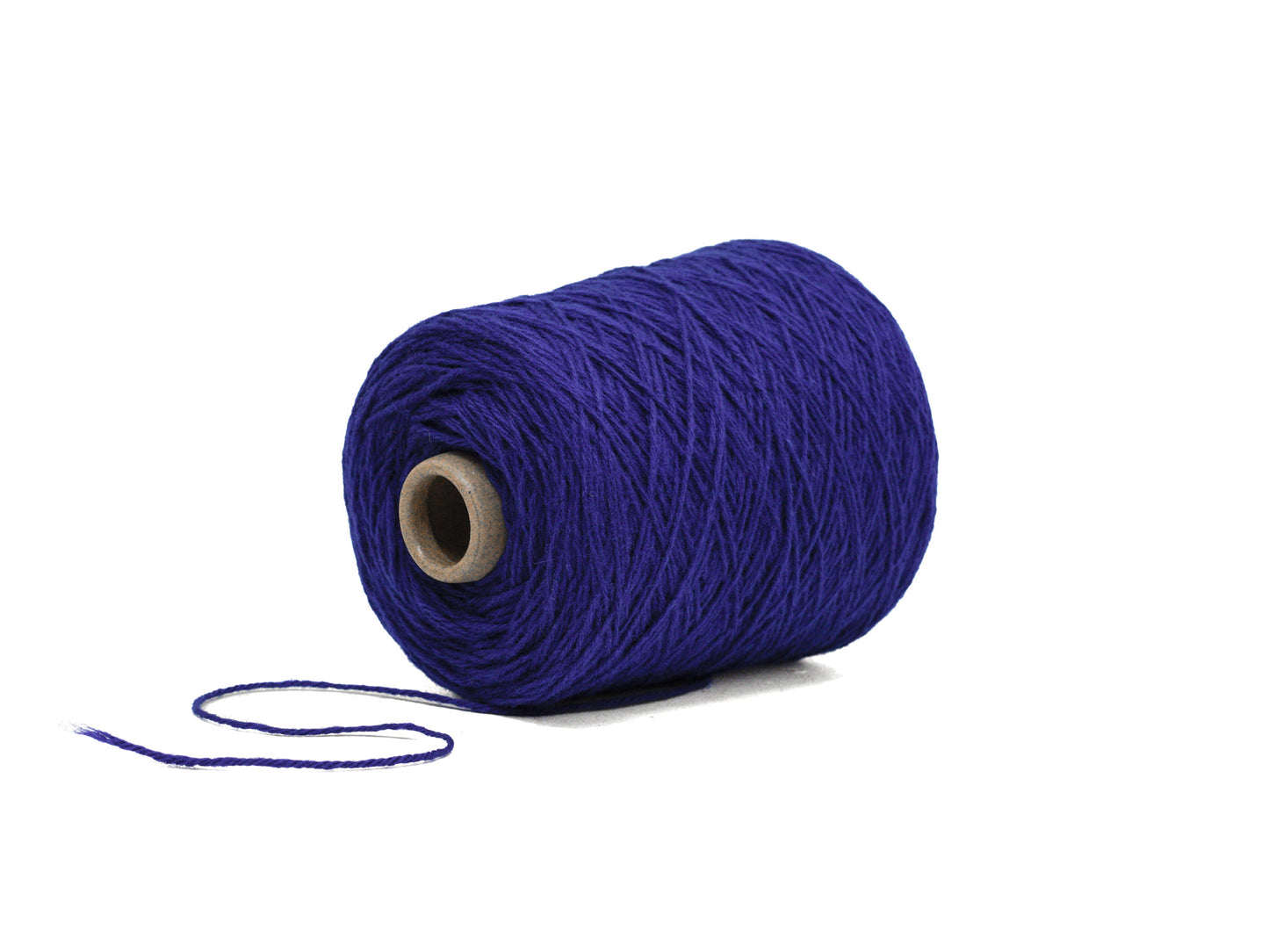 Violet blue Carpet wool in cone - 21