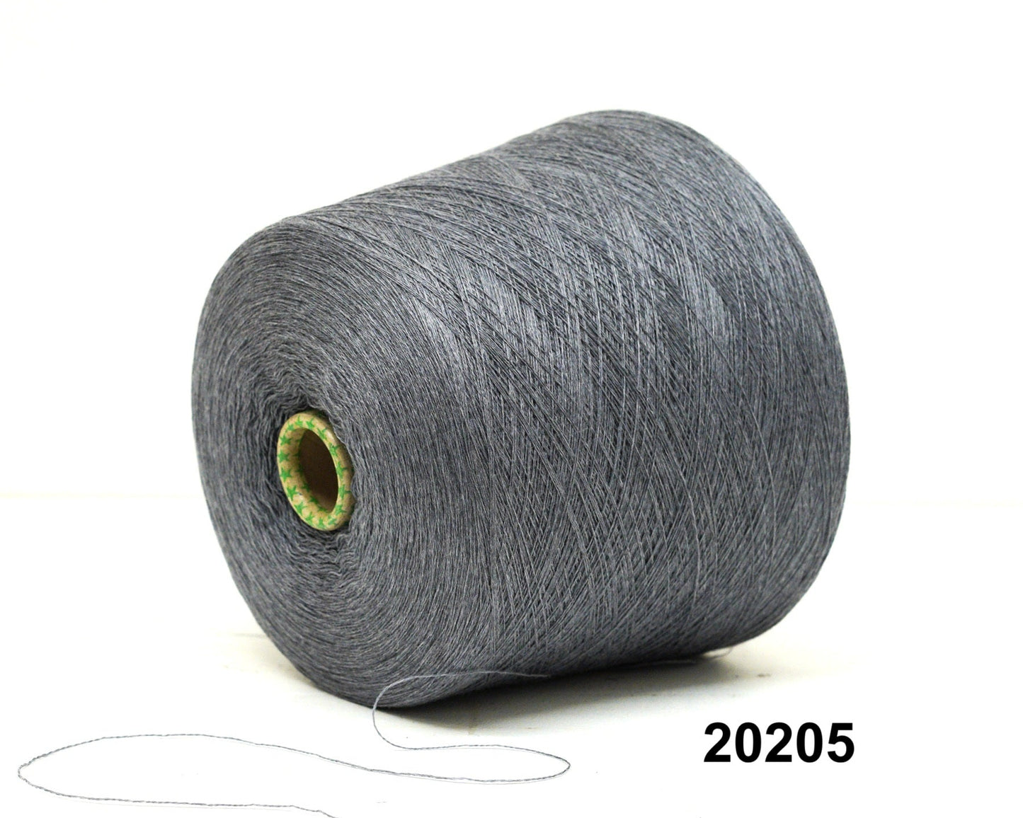 Grey 20205 - 100% Extra Fine Merino Wool - Ultra Thin Lace - 100g/3.5oz