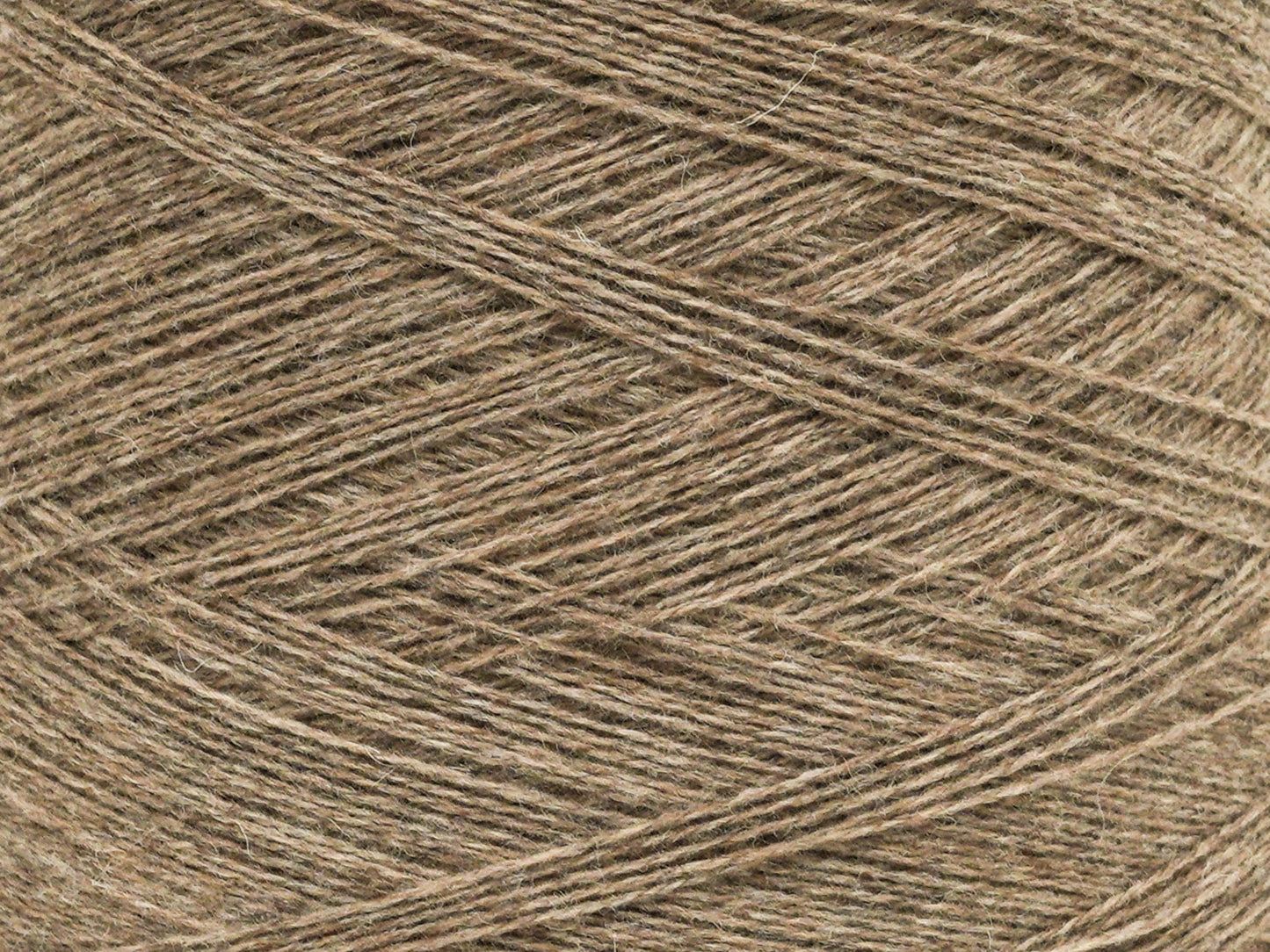 Grey brown - undyed - soft merino wool in cone - 900g/31,7oz.