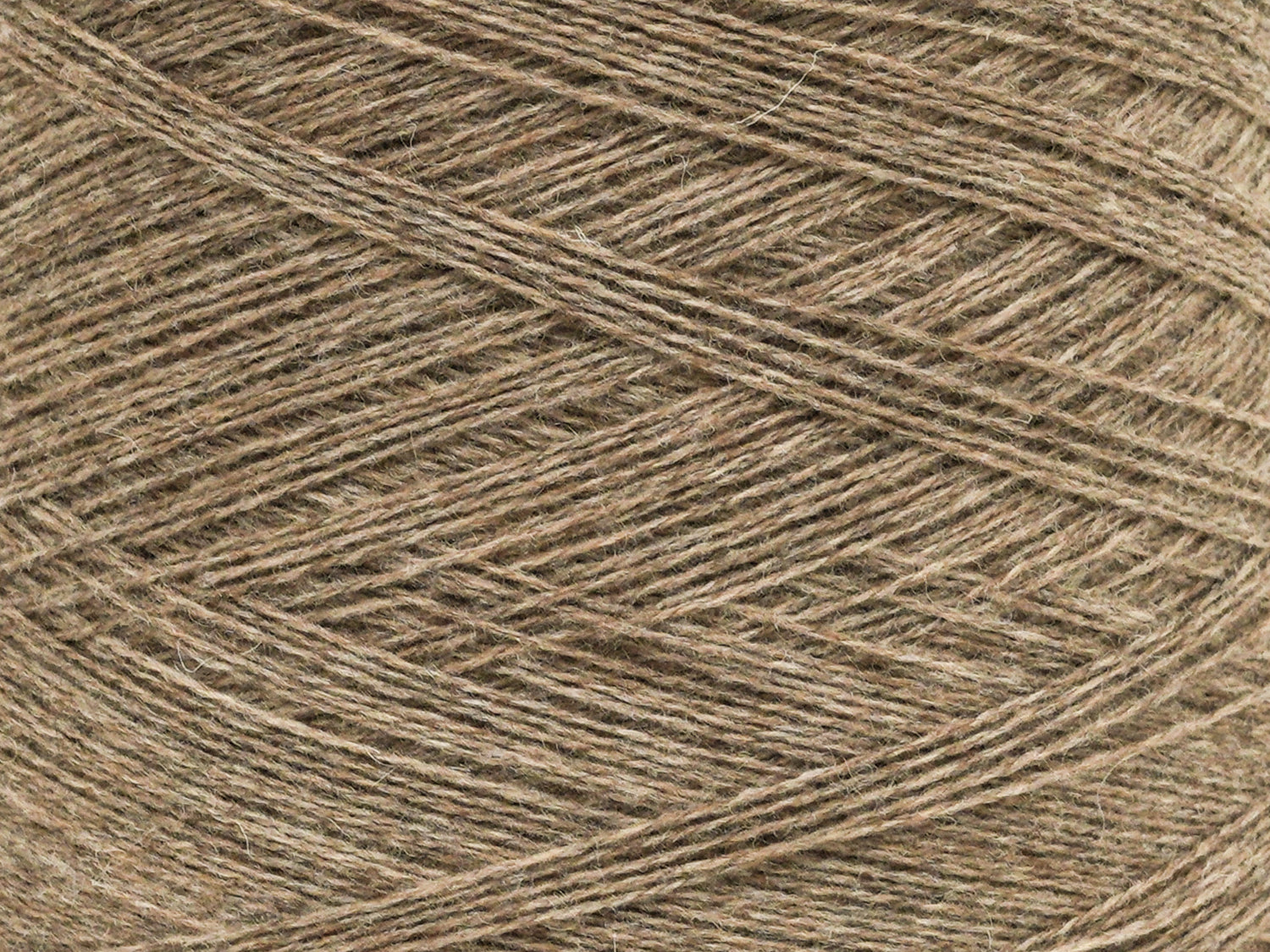 Grey brown - undyed - soft merino wool in cone - 900g/31,7oz.