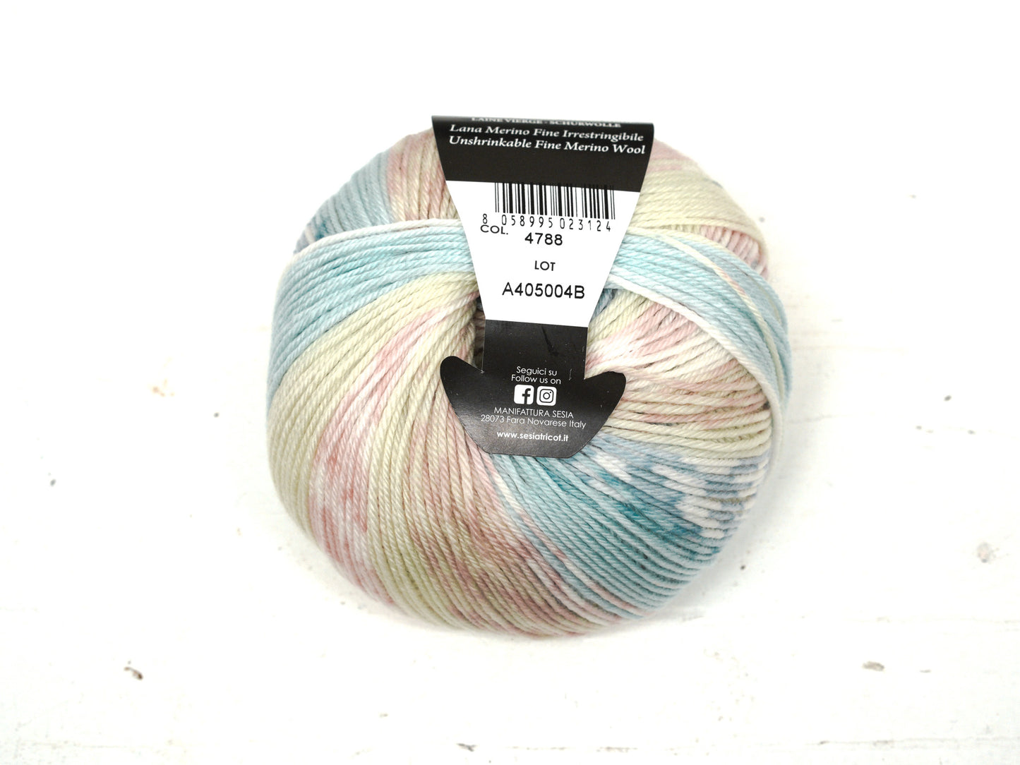 SESIA - Virgin Merino Wool Yarn - 4788