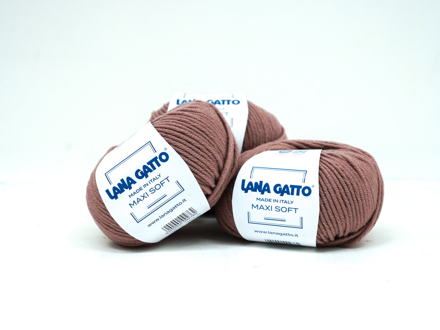14624-powder brown - Lana Gatto Maxi soft wool - 90m/50g/ 1.76oc/99yds