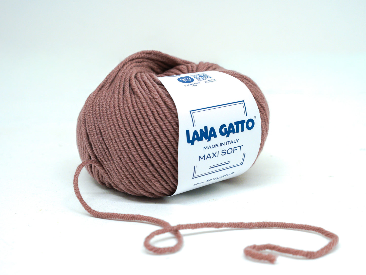 14624-powder brown - Lana Gatto Maxi soft wool - 90m/50g/ 1.76oc/99yds