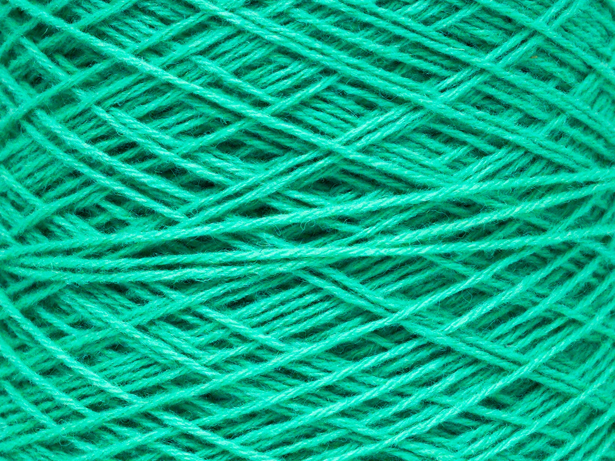 Mint green - Carpet wool in cone - 13 NEW