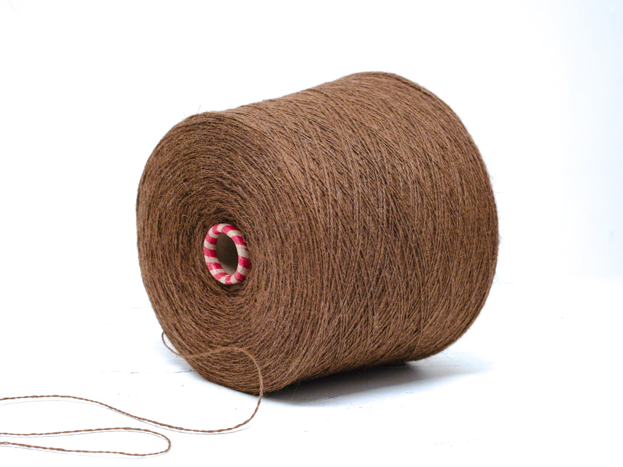 100% Camel wool lace yarn in cone - 900g