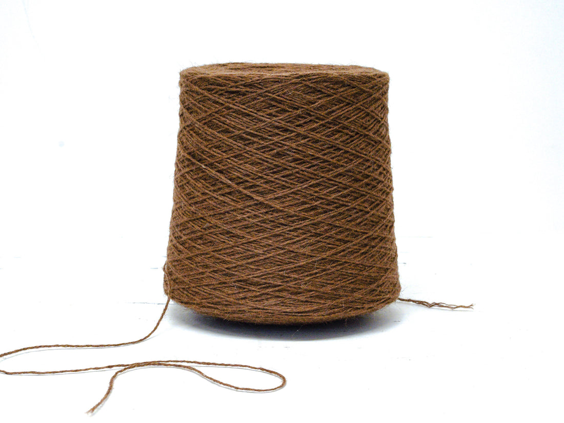 100% Camel wool sport yarn in cone - 900g
