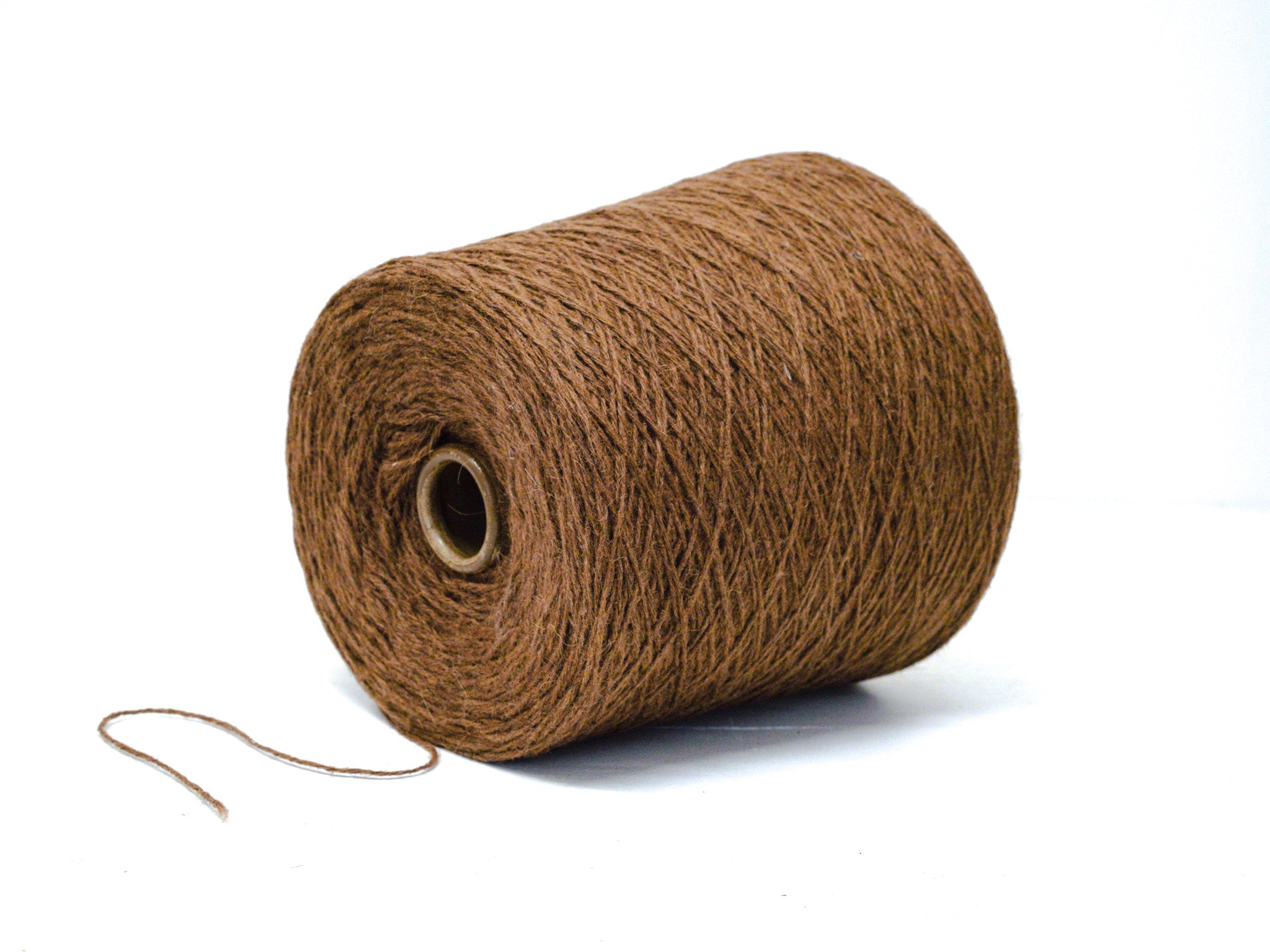 100% Camel wool sport yarn in cone - 900g