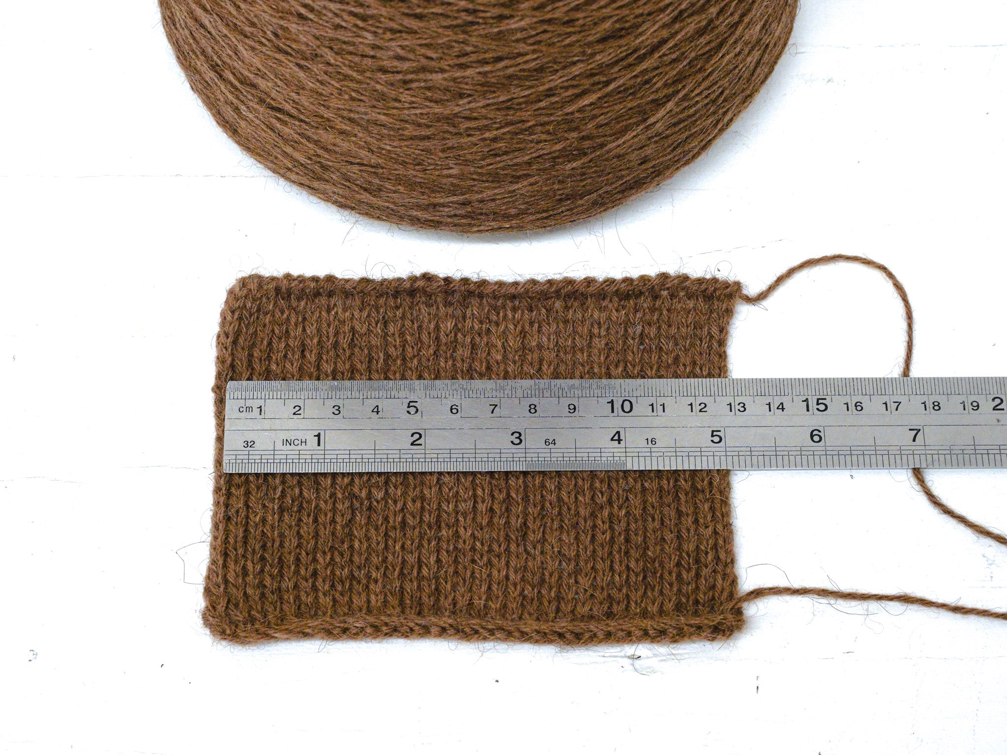 100% Camel wool sport yarn in cone - 900g