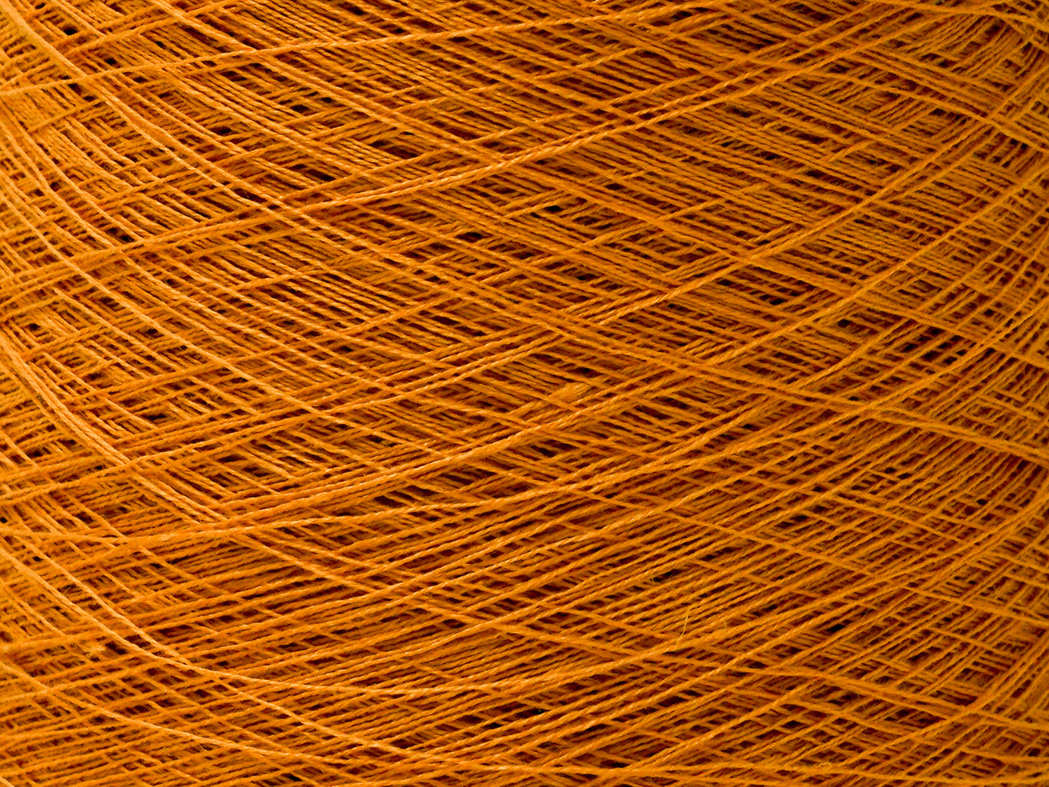 Carrot Linen Yarn: Baltic Flax, Lace Knitting, Crochet (100g/1000m in Cone)