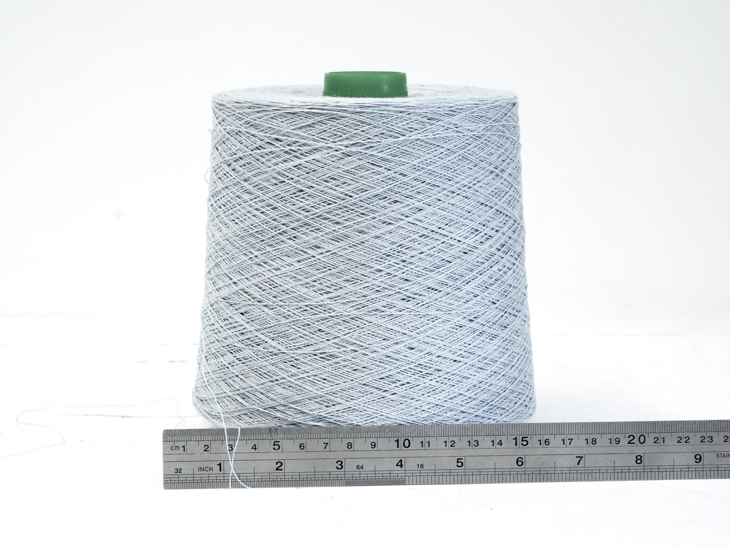 Pale blue Linen Yarn: Baltic Flax, Lace Knitting, Crochet (100g/1000m in Cone)