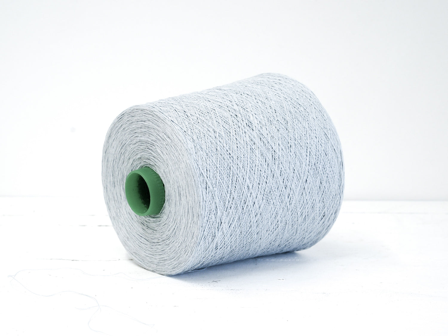 Pale blue Linen Yarn: Baltic Flax, Lace Knitting, Crochet (100g/1000m in Cone)