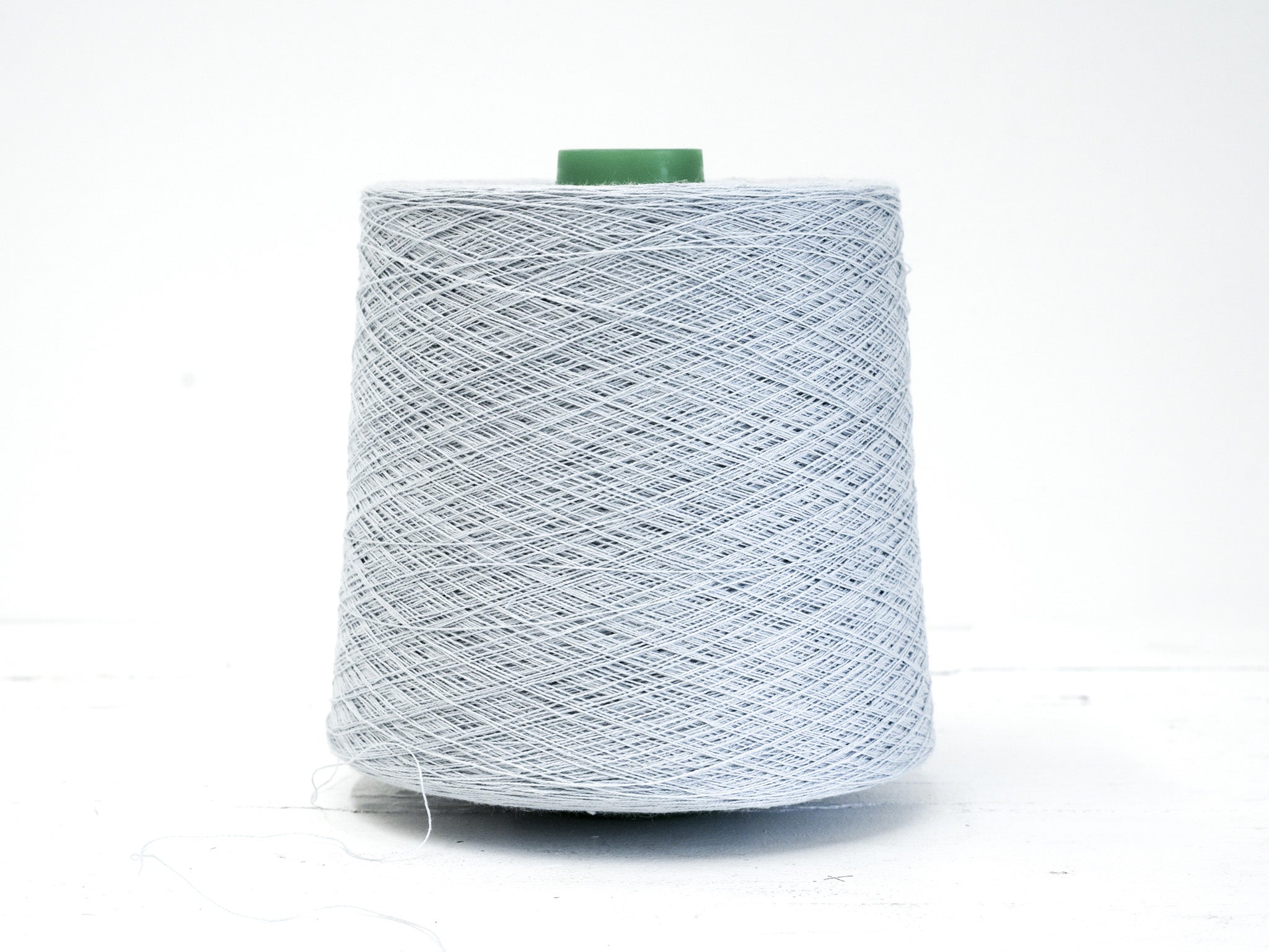 Pale blue Linen Yarn: Baltic Flax, Lace Knitting, Crochet (100g/1000m in Cone)
