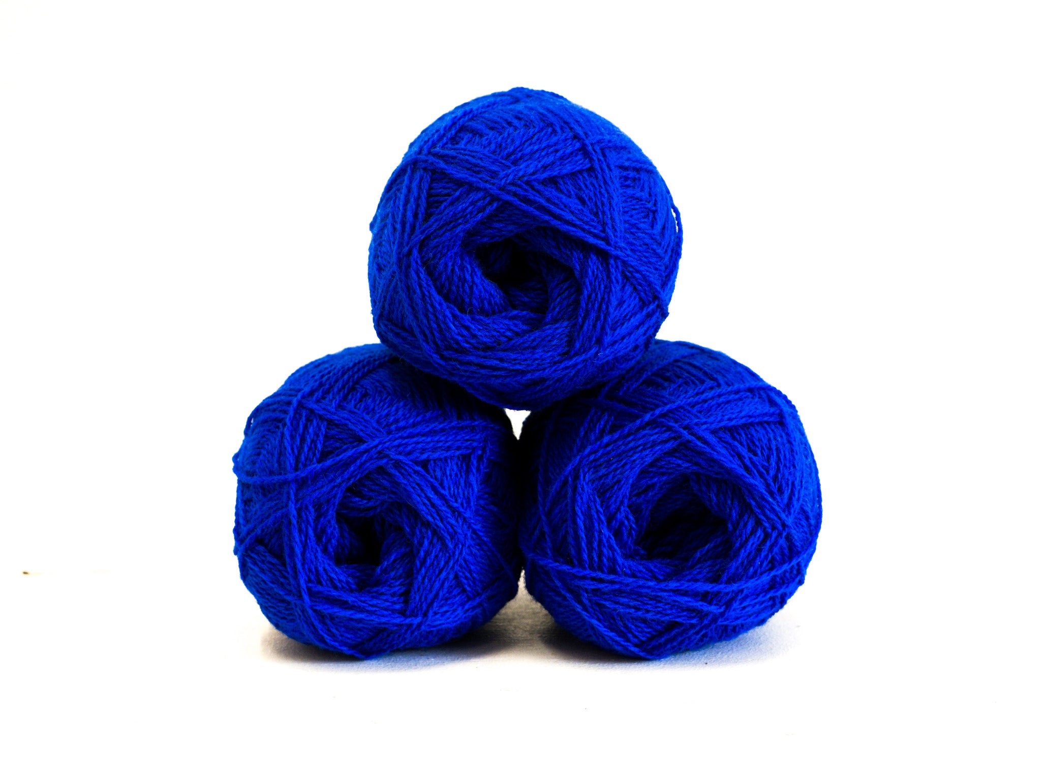Royal blue New Zealand wool yarn - 460
