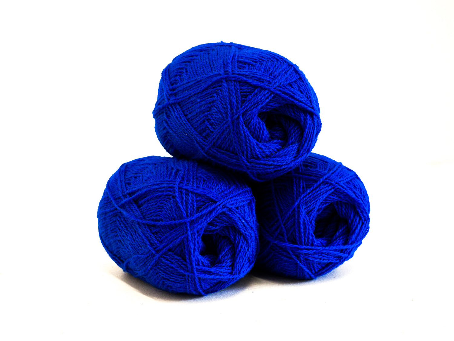 Royal blue New Zealand wool yarn - 460