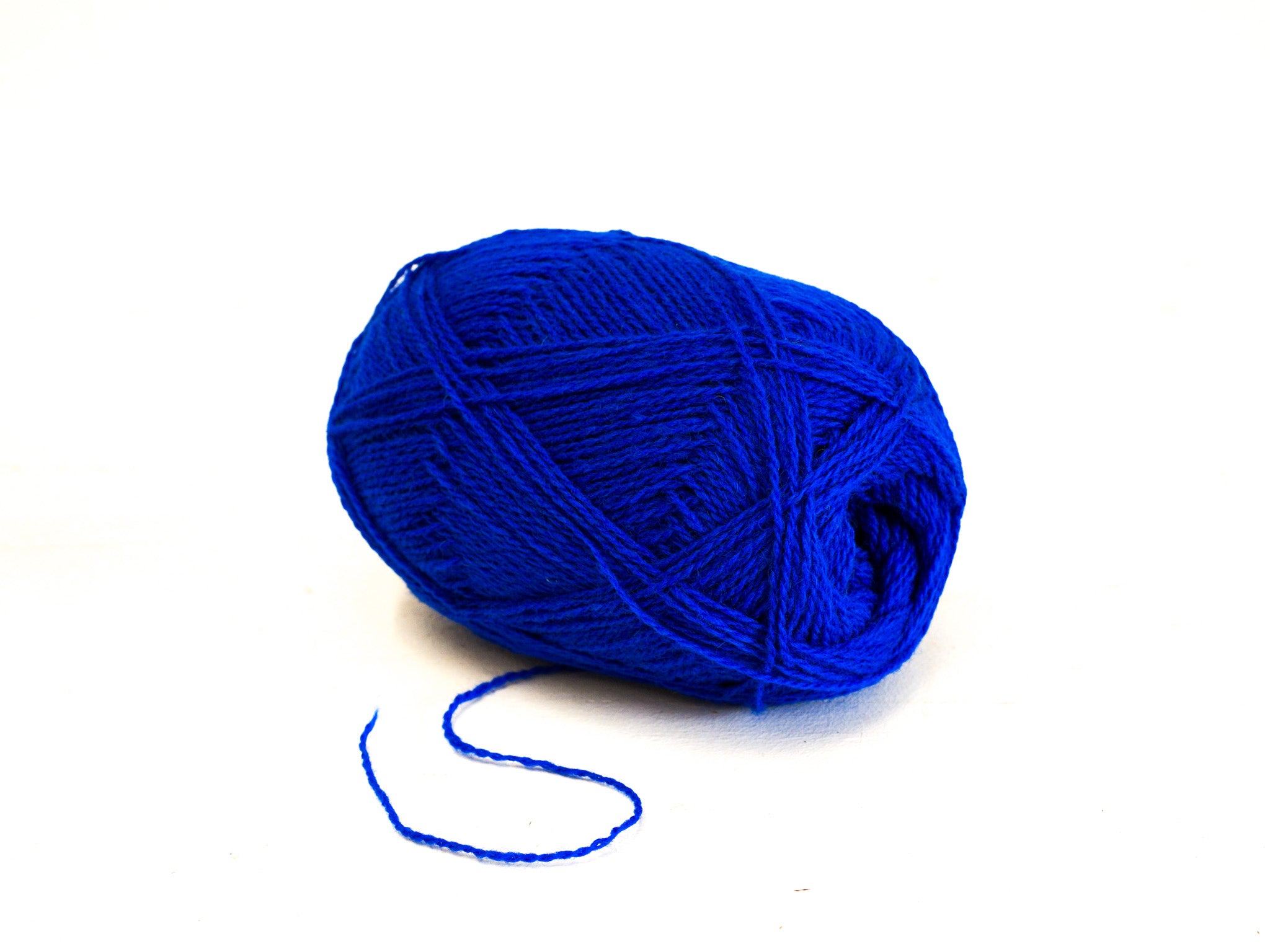 Royal blue New Zealand wool yarn - 460