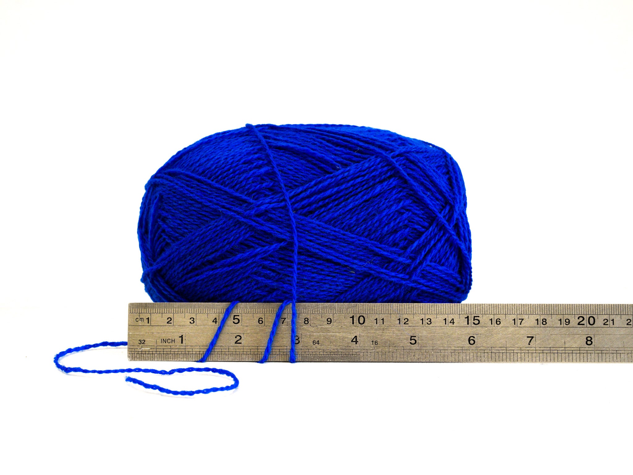 Royal blue New Zealand wool yarn - 460
