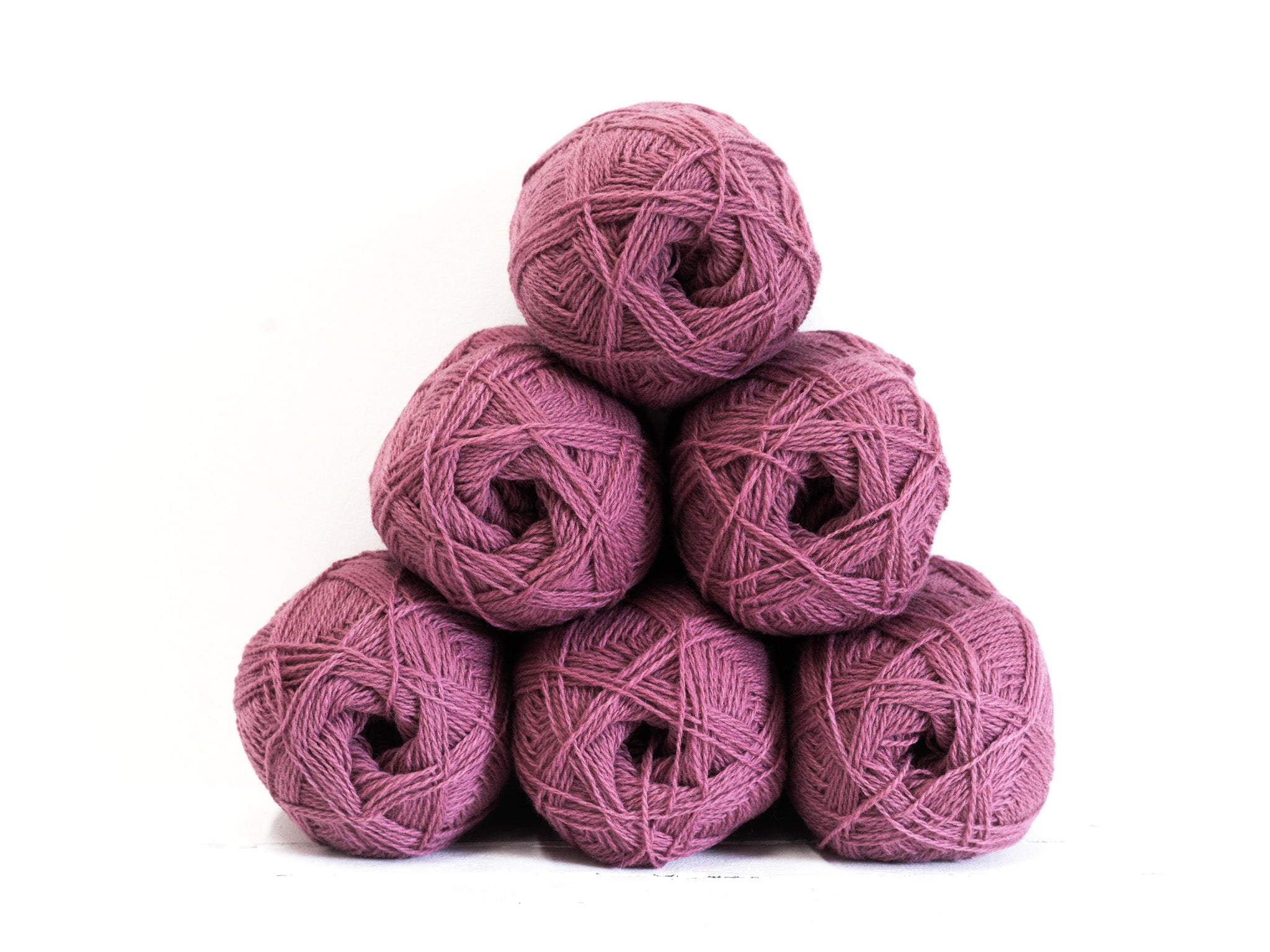 Vintage Berry New Zealand wool yarn - 530