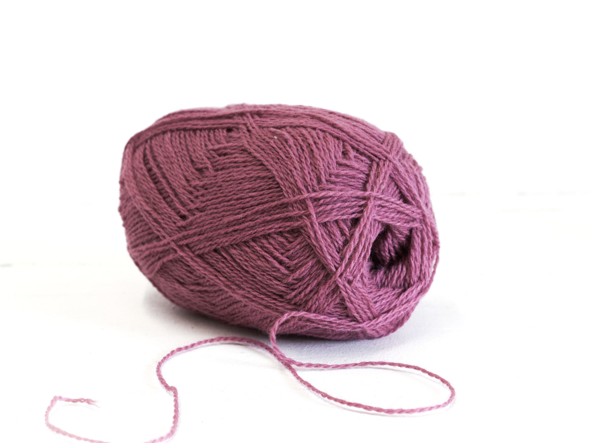 Vintage Berry New Zealand wool yarn - 530
